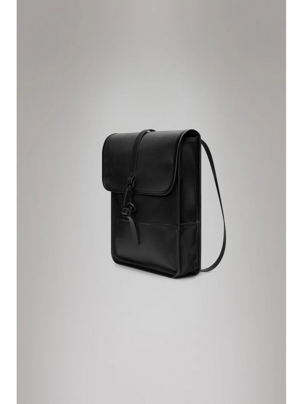 RAINS Zaino Unisex adulto Backpack Micro W3 13010 84 Black Grain Nero