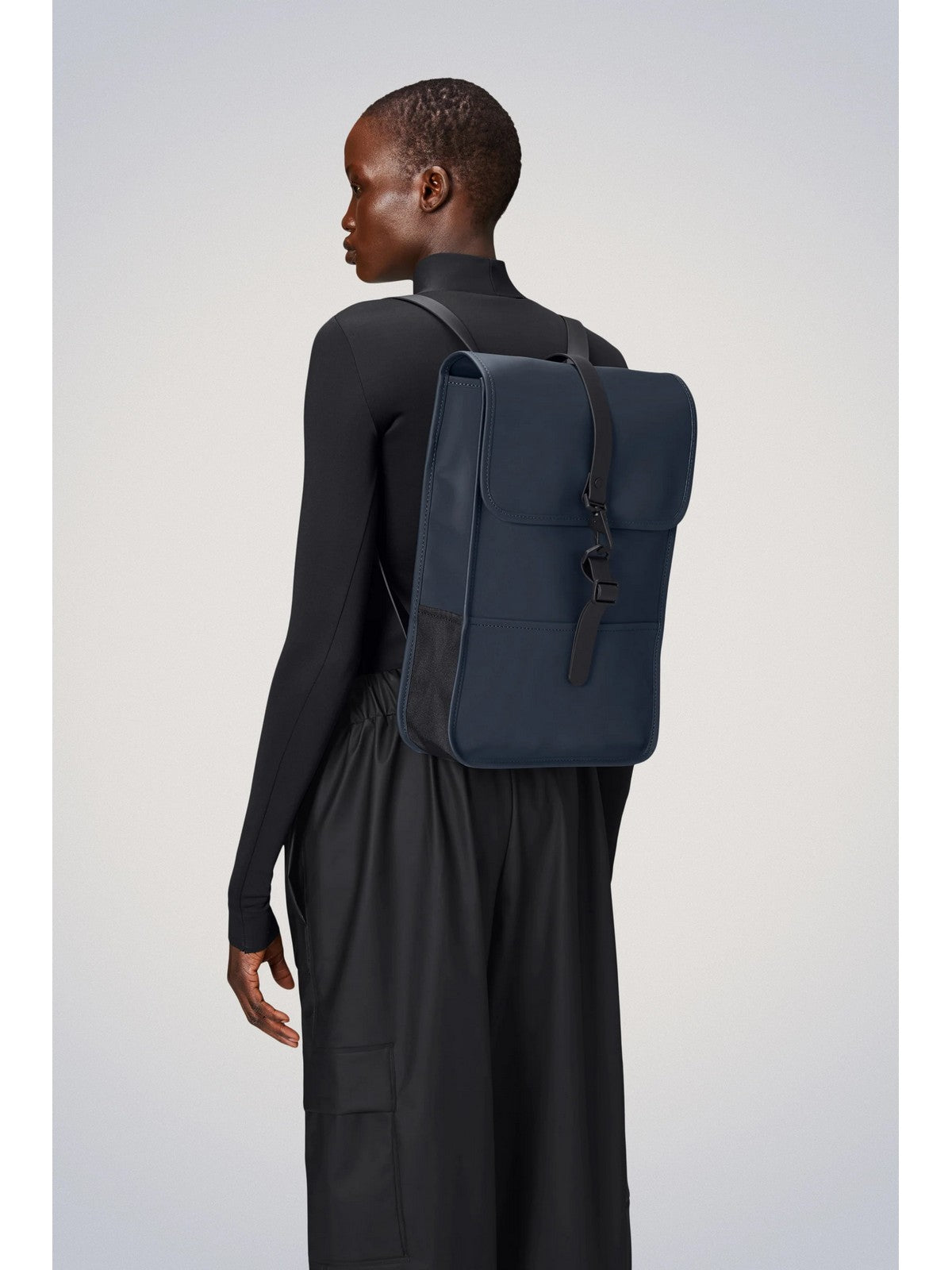 RAINS Zaino Unisex adulto Backpack Mini W3 13020 47 Navy Blu
