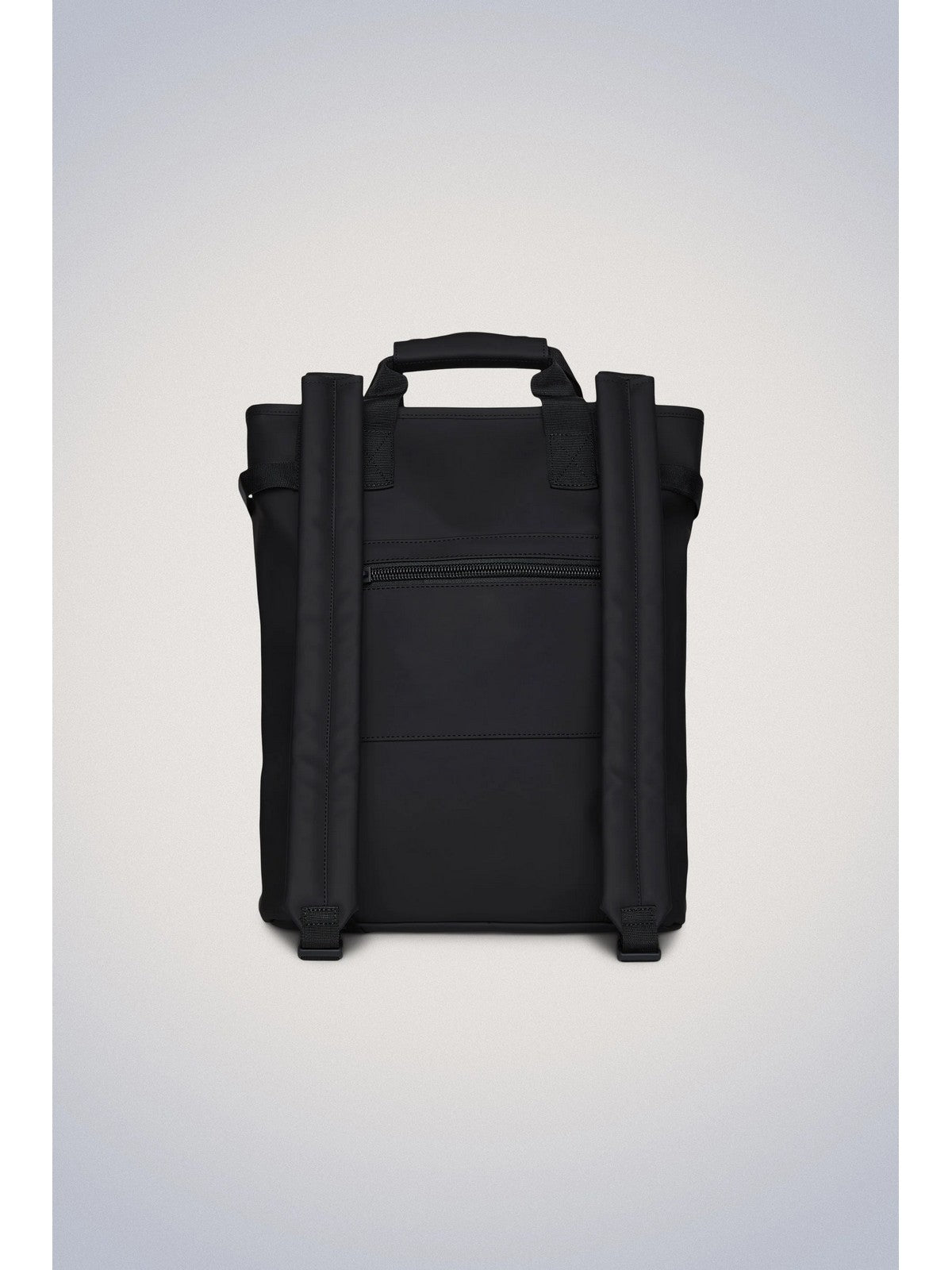 RAINS Zaino Unisex adulto Texel Tote Backpack W3 14240 01 Black Nero