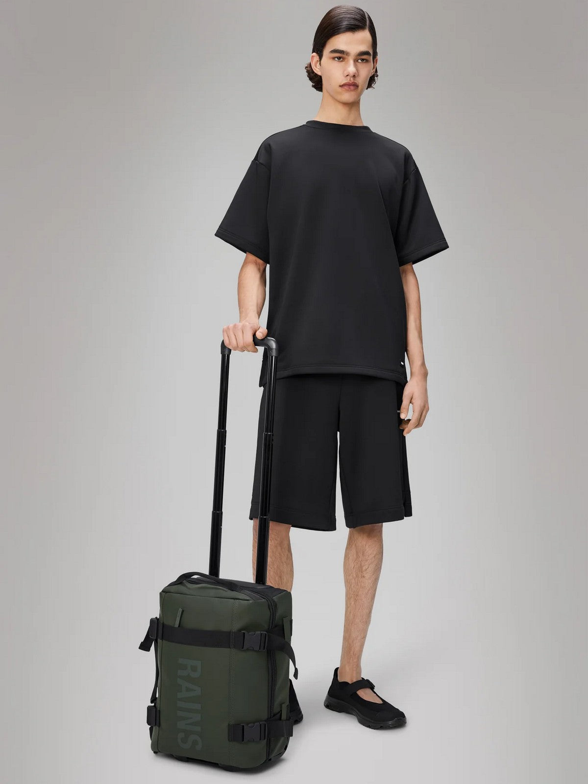 RAINS Valigie e Trolley Unisex adulto Texel Cabin Bag Mini W3 14790 03 Green Verde