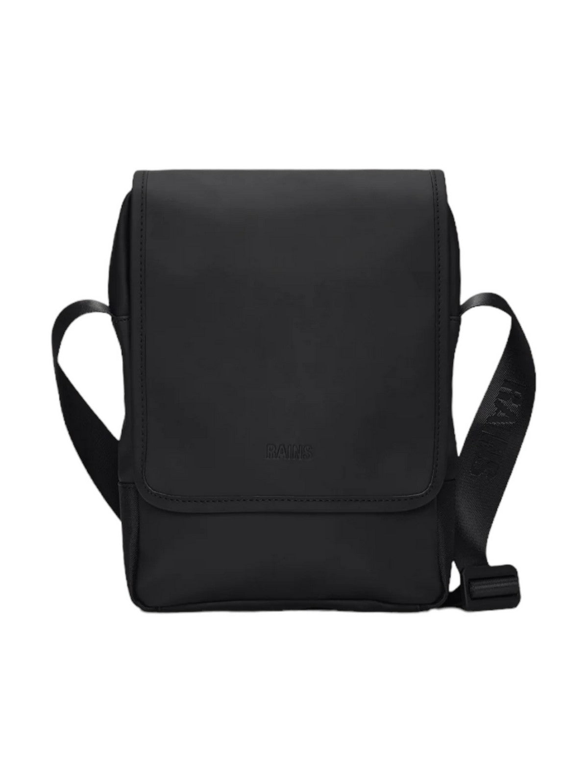 RAINS Tracolla Unisex adulto Trail Reporter Bag W3 14550 01 Black Nero