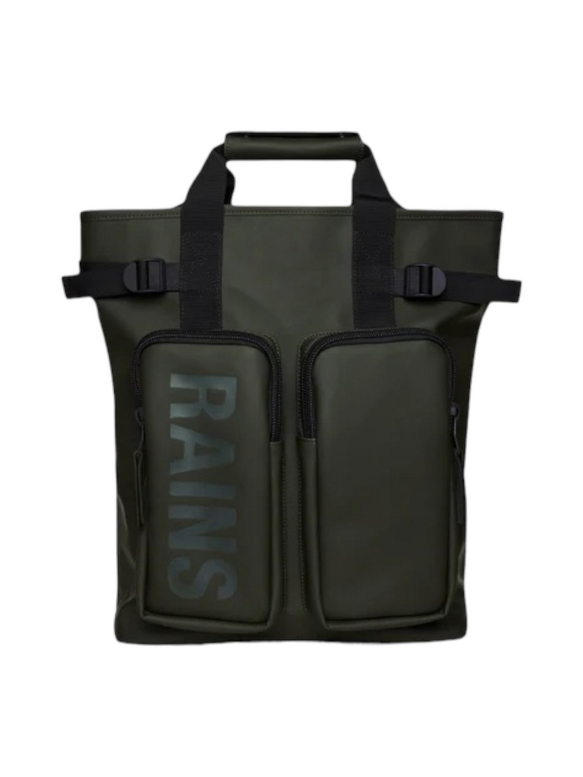RAINS Zaino Unisex adulto Texel Tote Backpack W3 14240 03 Green GREEN