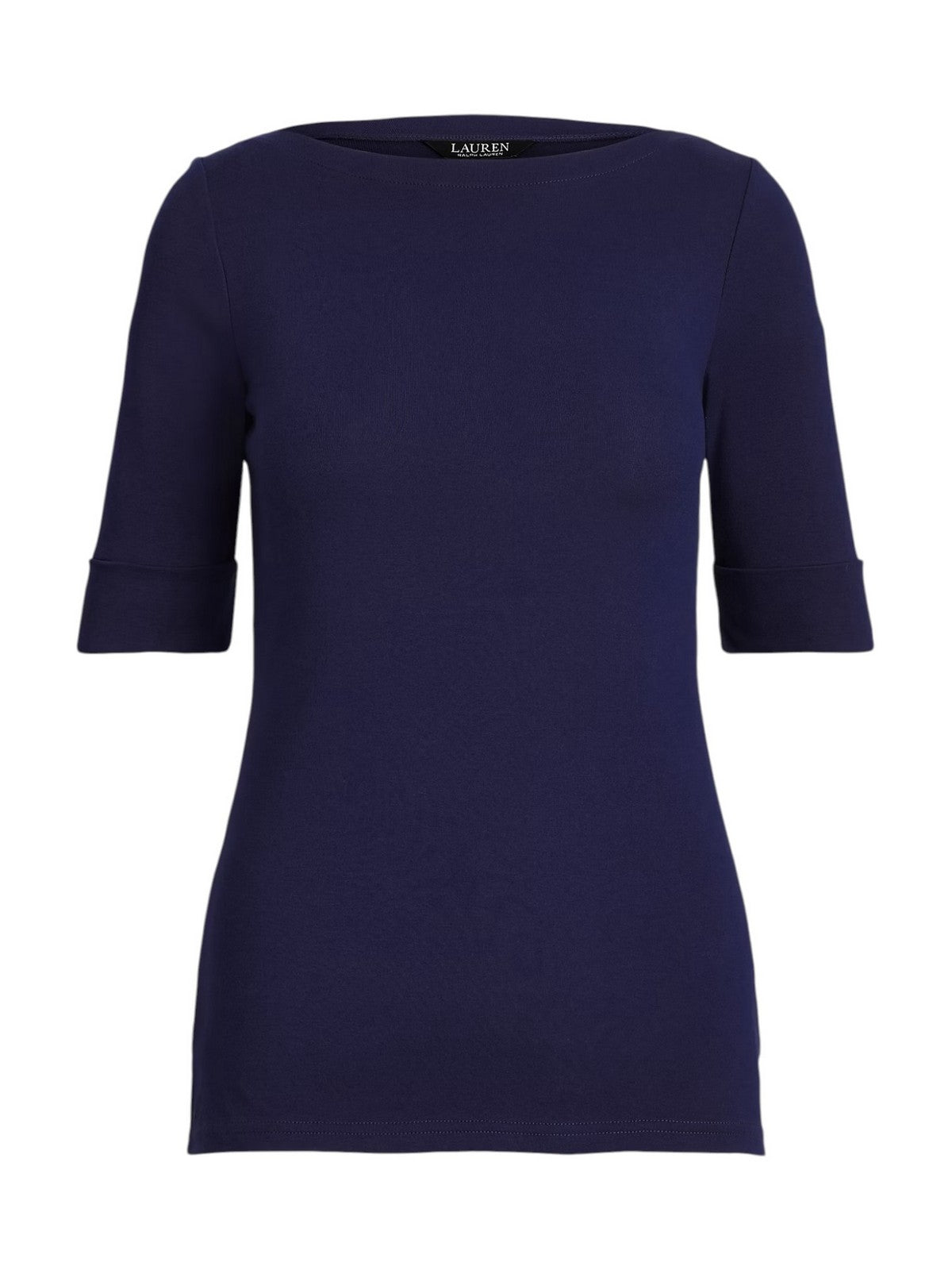LAUREN RALPH LAUREN Maglia Donna JUDY-ELBOW SLEEVE-KNIT 200654963 079 LAUREN NAVY