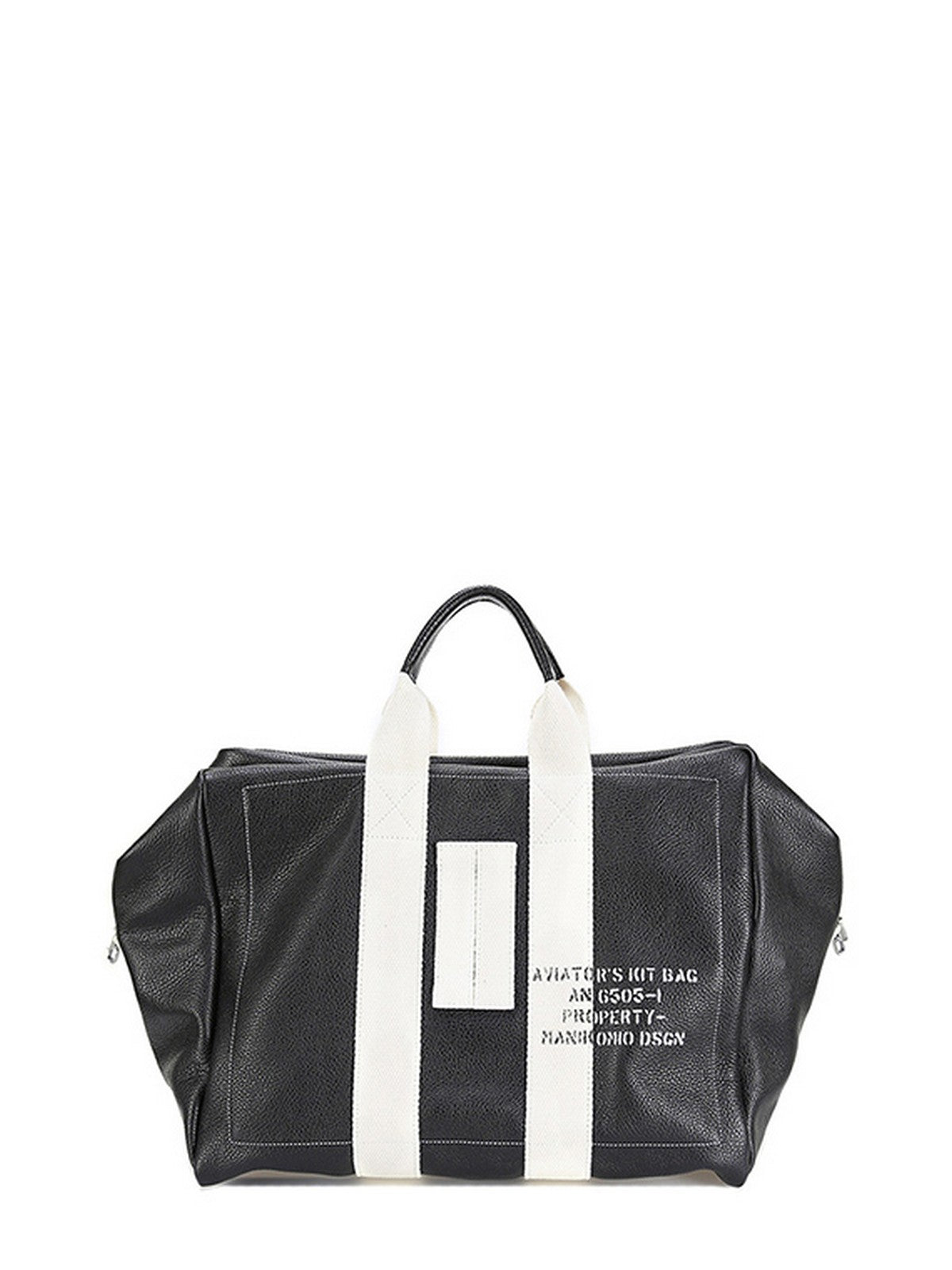 Manikomio dsgn Herrenbag Ikon Leder An6505-1 PM01 Schwarz