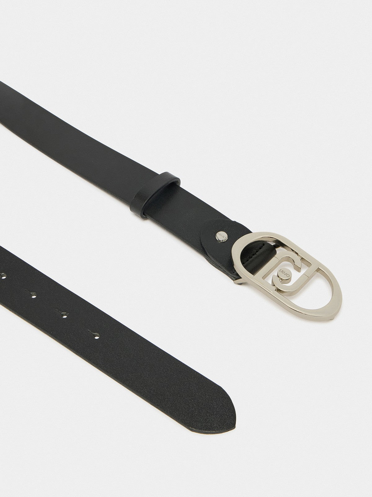 LIU JO ACCESSORIES Cintura Donna  AF5242P0062 D6299 Nero/steel