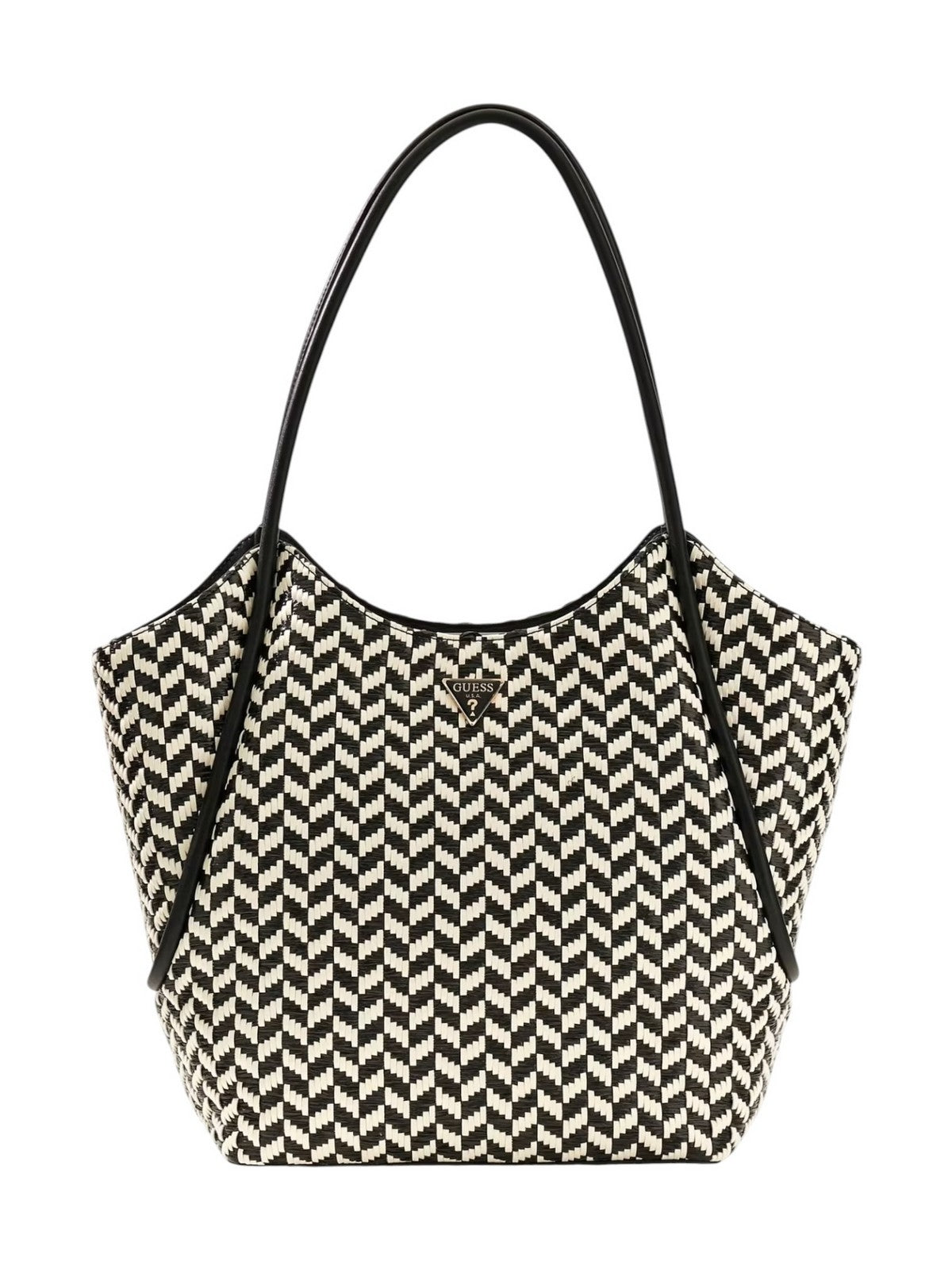 GUESS Borsa Donna TESSI 2 IN 1 TOTE HWWG76 91230 BML BLACK MULTI