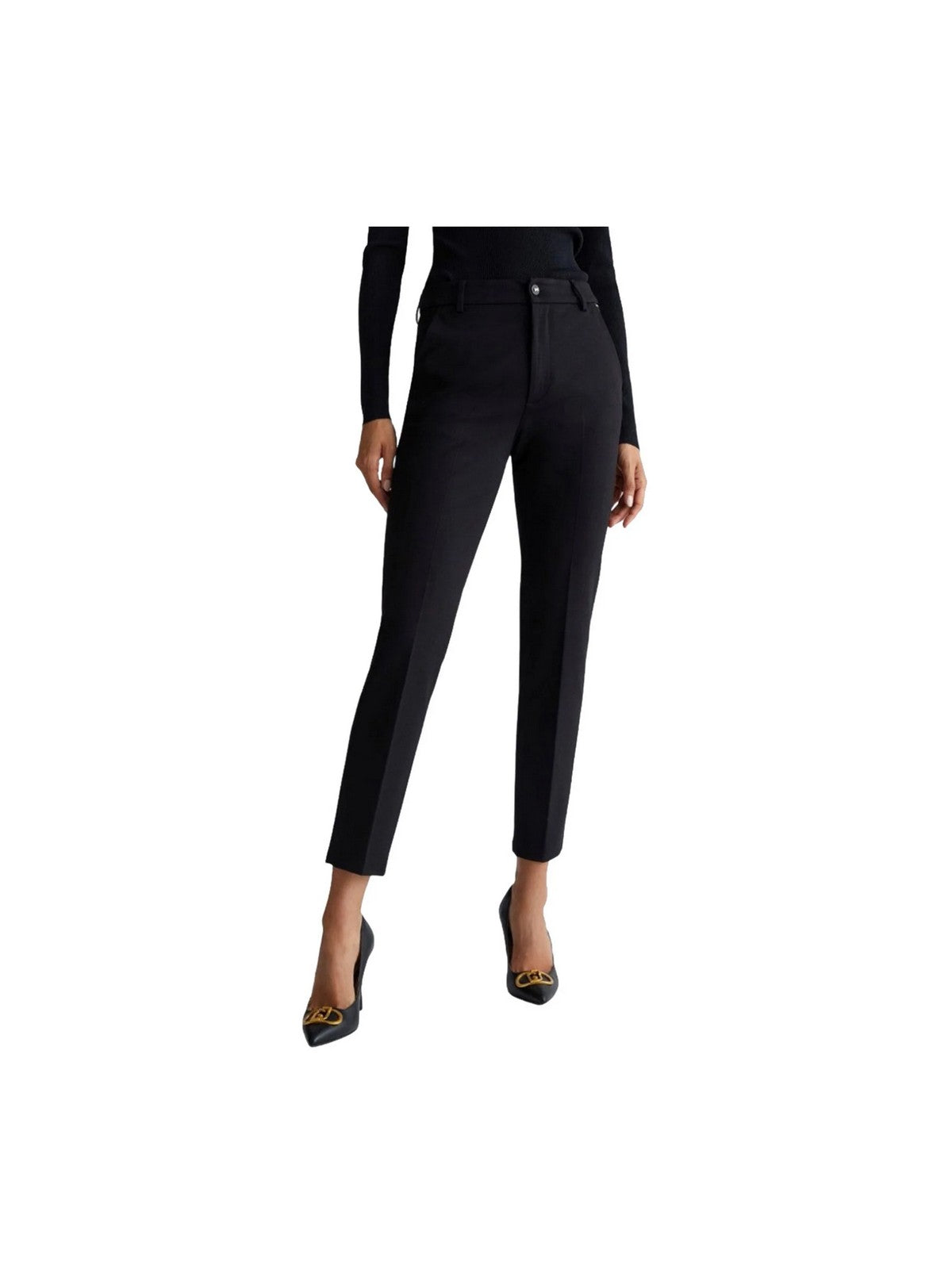 Liu Jo White Woman Pantalone WF4211J9189 22222 Schwarz