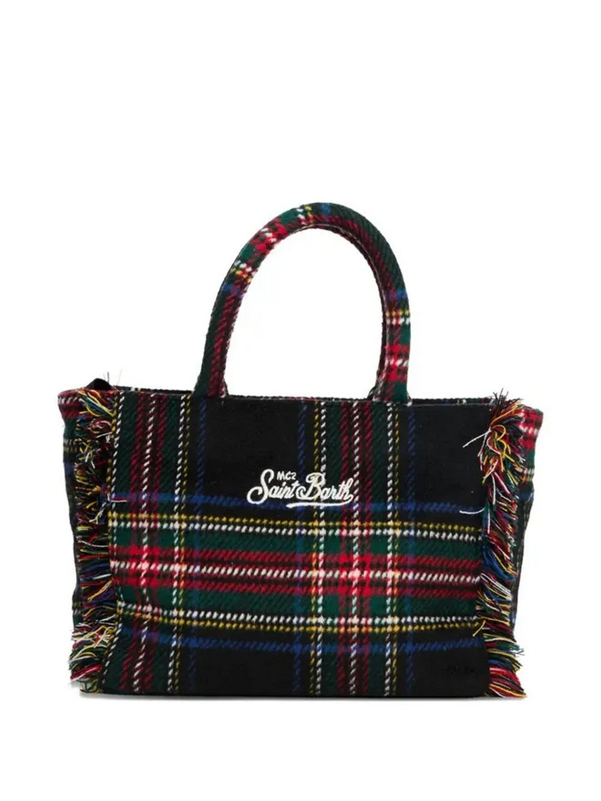 MC2 SAINT BARTH Borsa Donna  COLETTE WOOL 01363I TARTAN 61 EMB