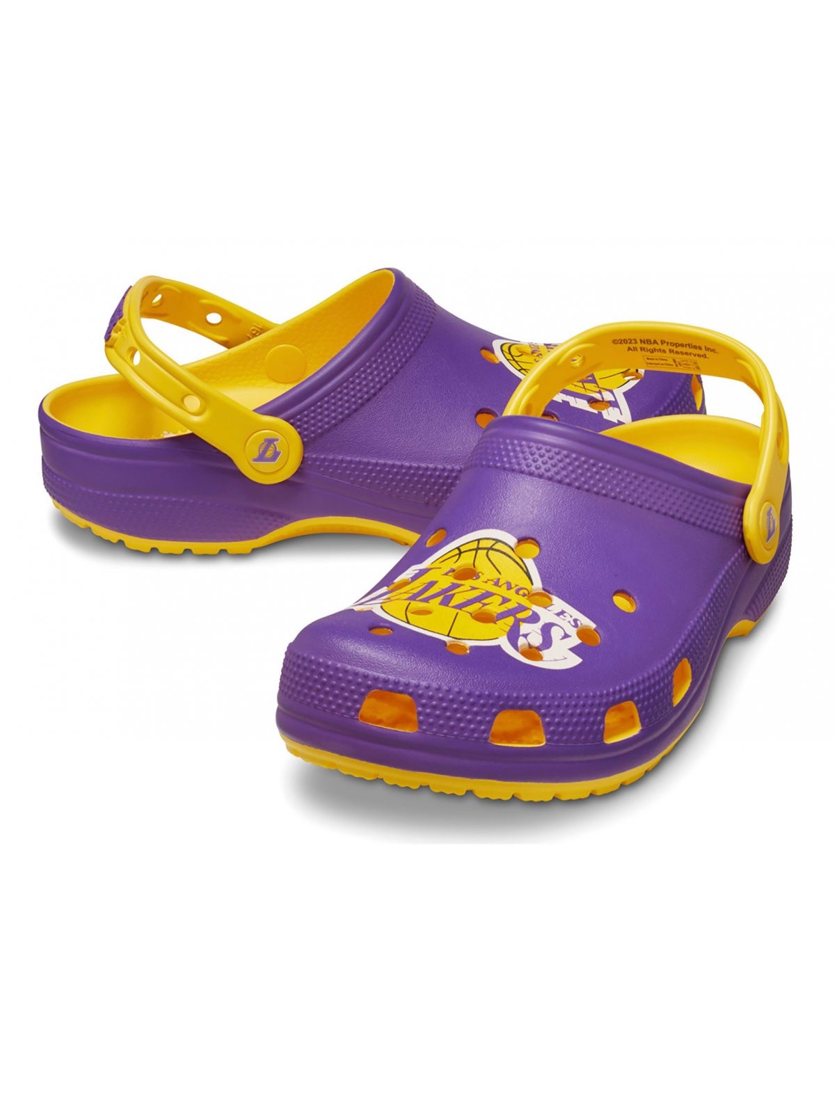 Crocs Ciabatta unisex dorosły NBA Los Angeles Lakers CLG CLG 208650 75Y Viola