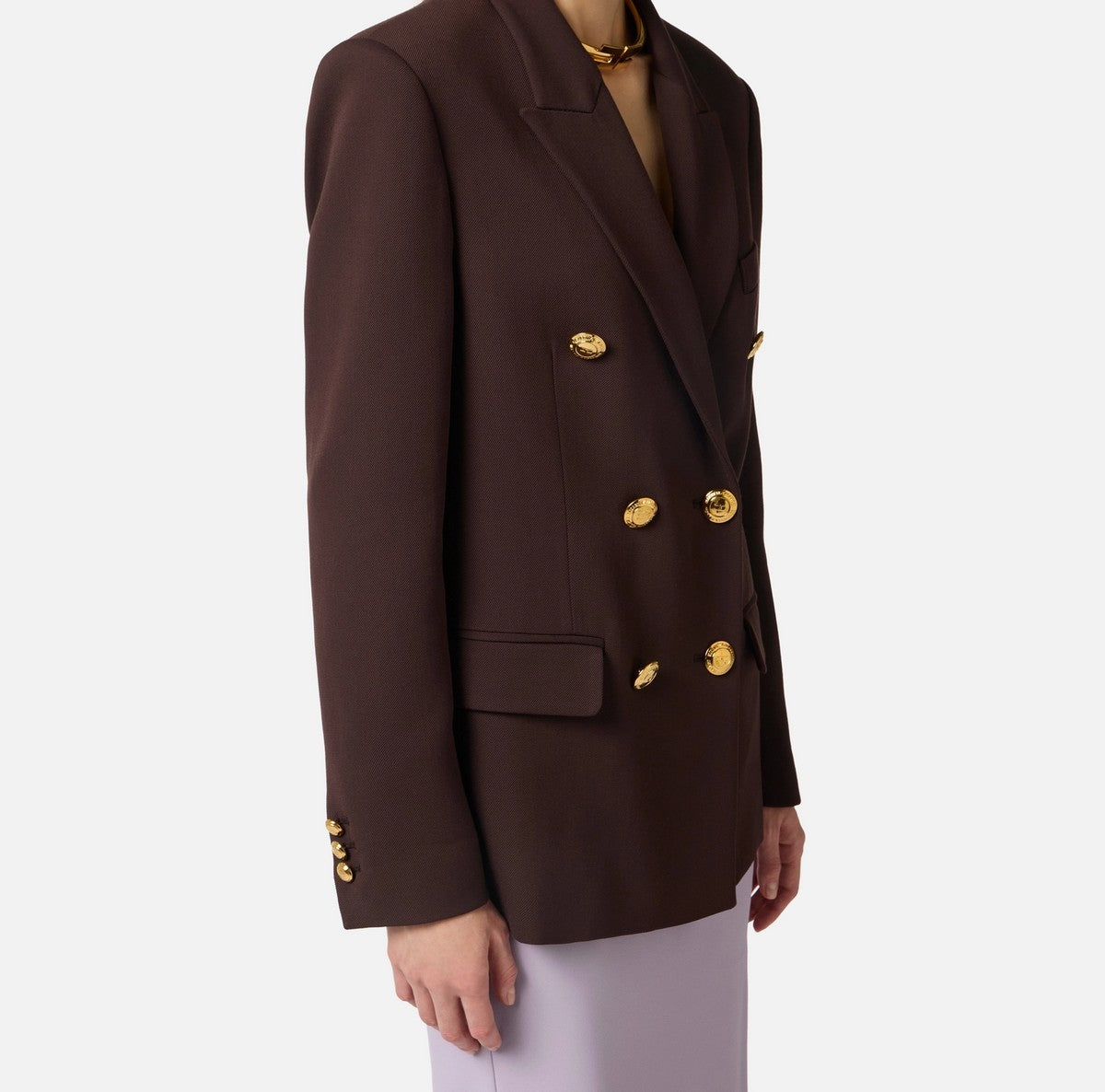 ELISABETTA FRANCHI Giacca Donna  GI20061E2 644 CACAO