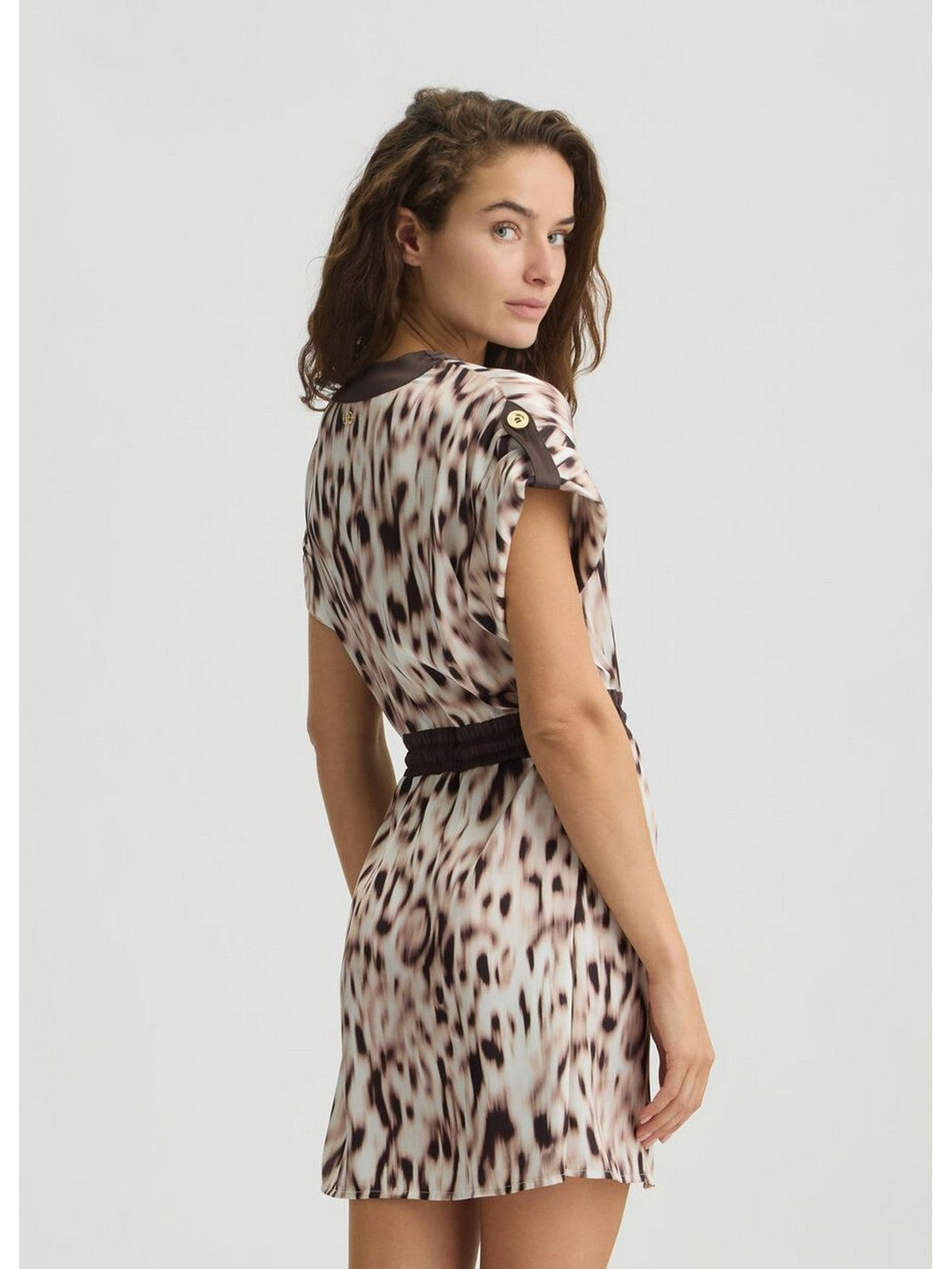 LIU JO SPORT Abito Donna  TA5194TS964 M9064 Natural beige/moro gioboutiqueweb