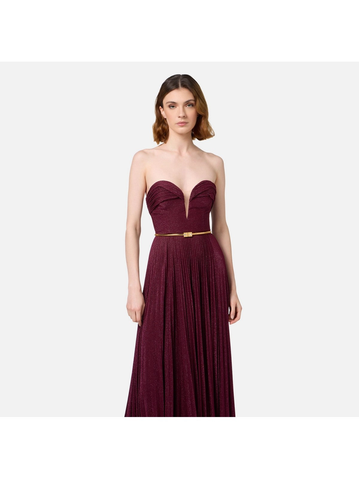 ELISABETTA FRANCHI Frauenkleid AB62847E2 CG3 rot