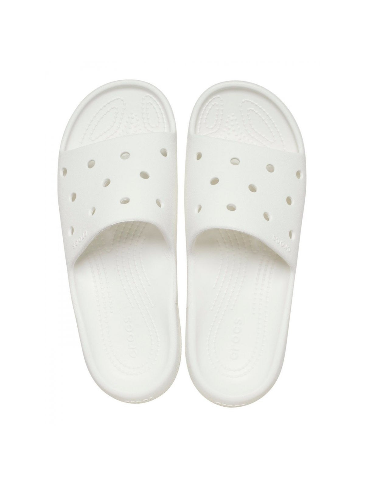 CROCS Pantoufle Mixte Adulte Classic Slide 2 209401 100 Blanc