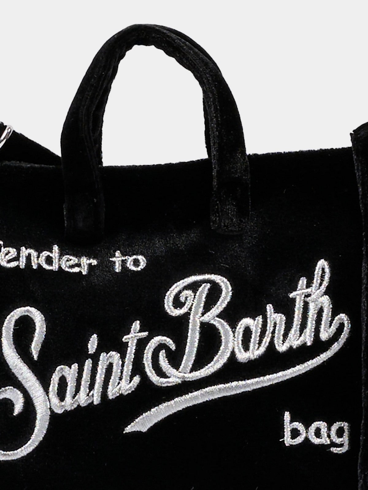 MC2 SAINT BARTH Pochette Donna  PHONE BAG VELVET 00207I 00 EMB