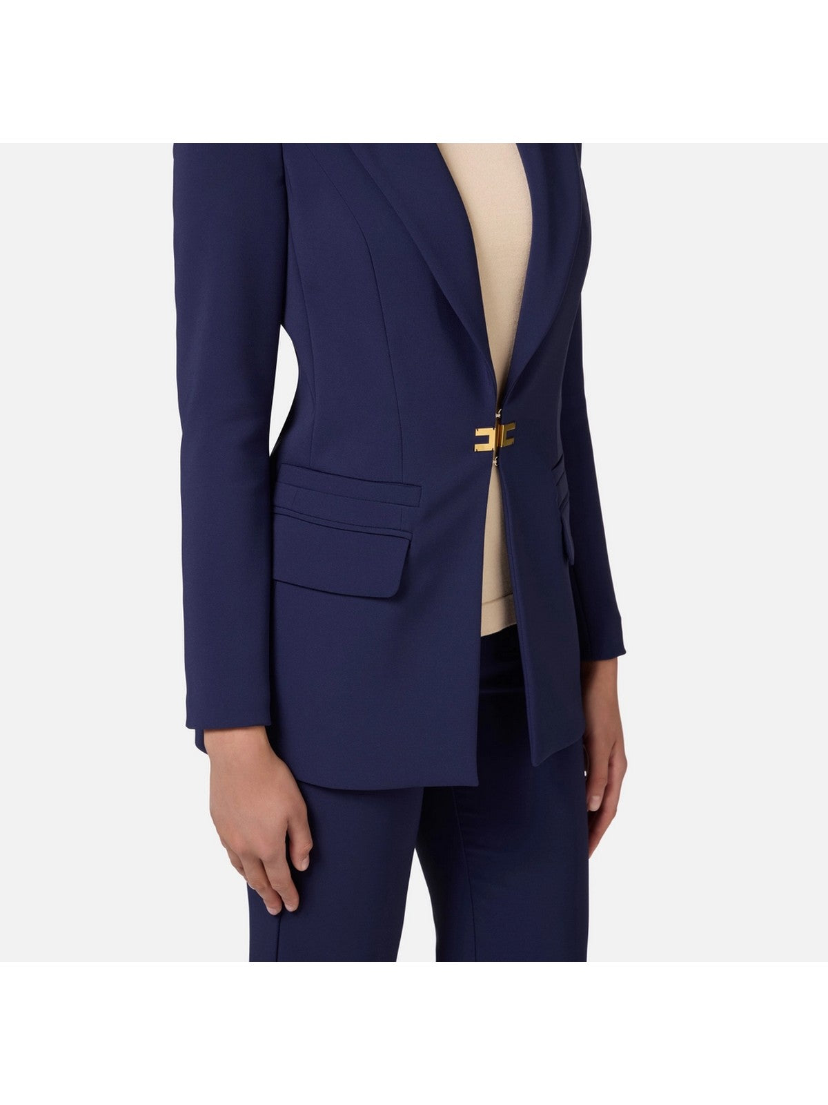 ELISABETTA FRANCHI Chaqueta femenina TP00146E2 B75 Azul