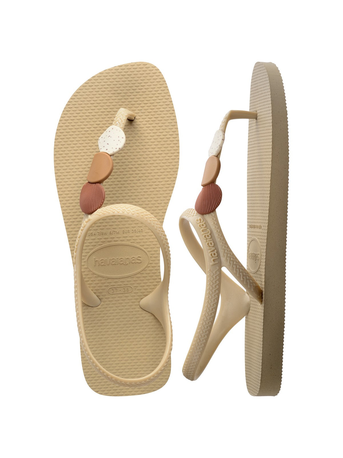 Havaianas tongs woman hav. Flash Urban plus 4144382.0154 beige