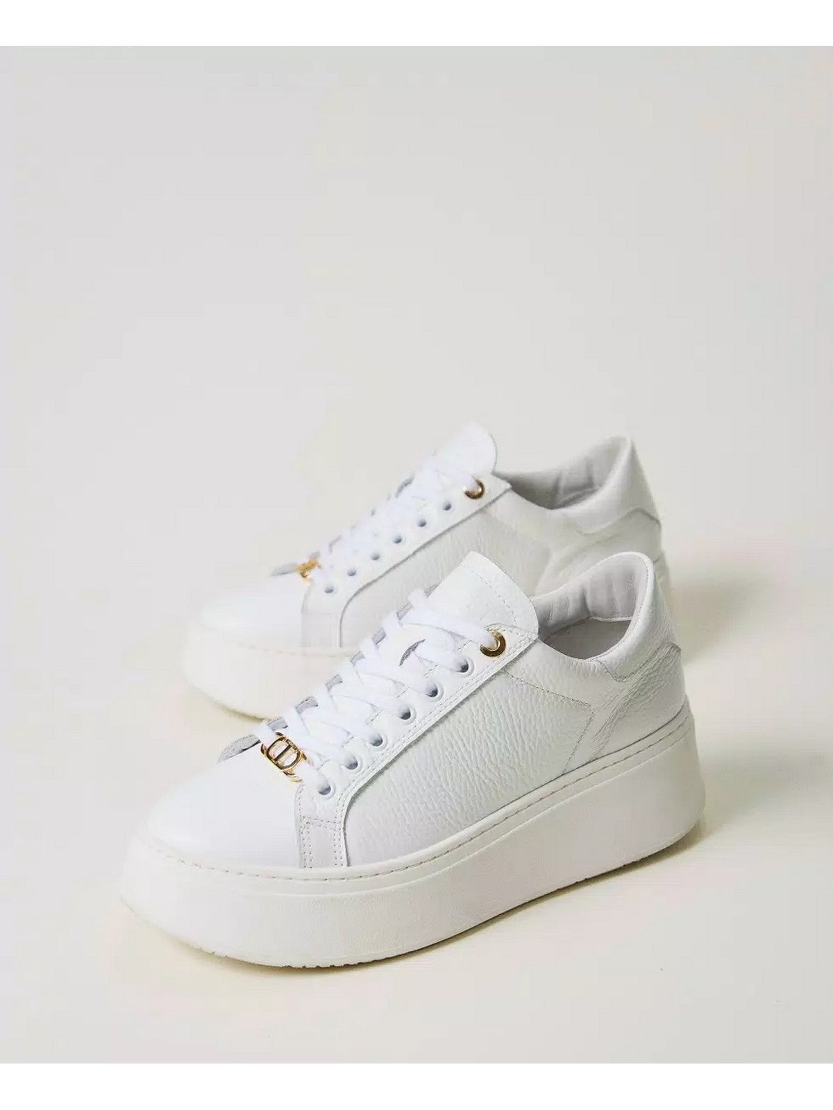 TWINSET Sneaker Donna  242TGT184 00001 Bianco gioboutiqueweb