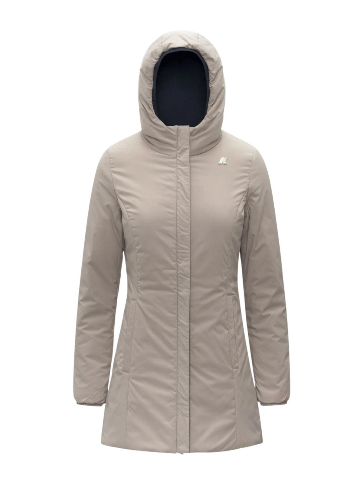 K-WAY Damenjacke DENISE ST WARM DOUBLE K6128UW BBC Blue Depth - Beige C