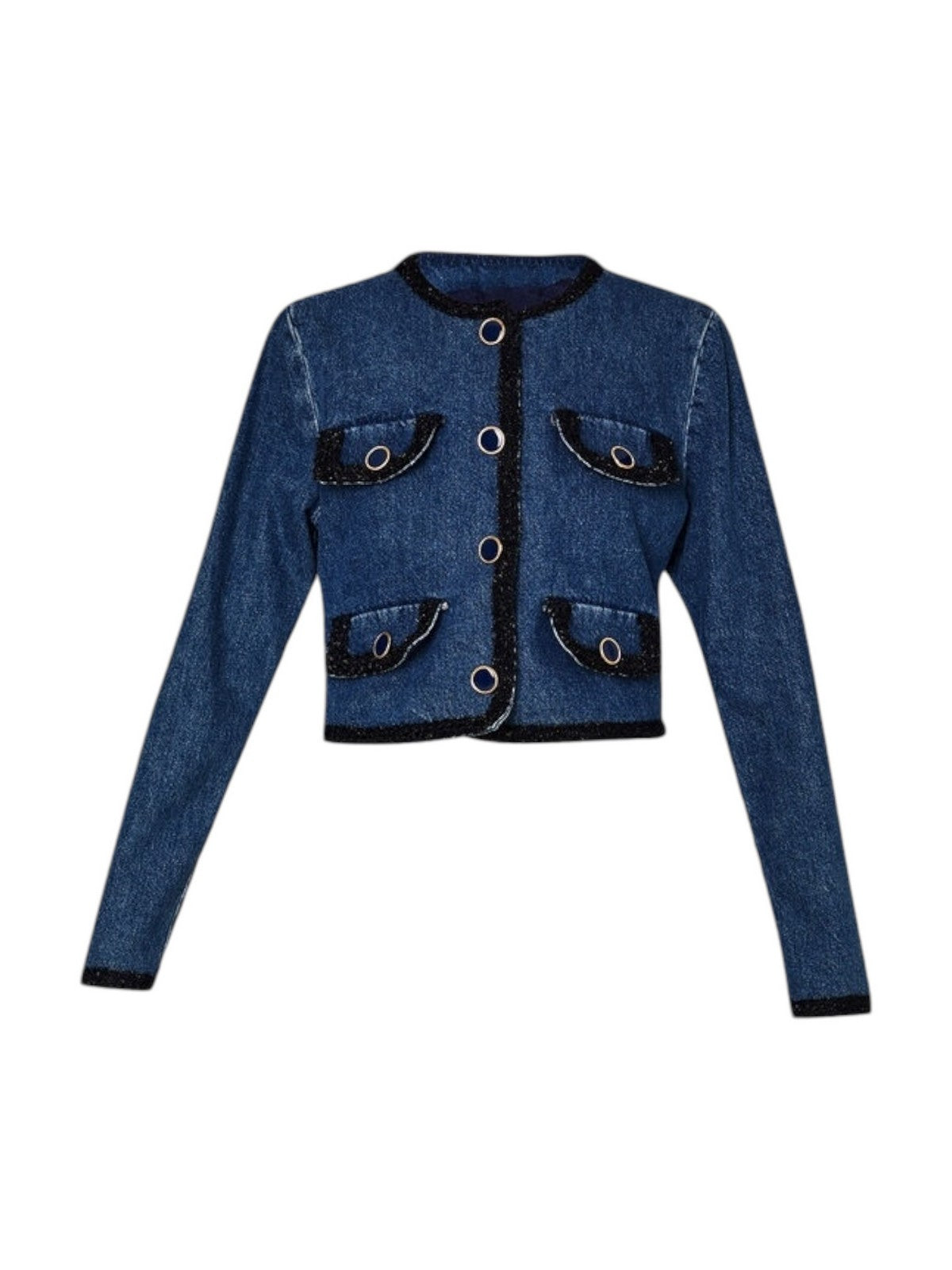 Liu Jo Blue Denim Jacket Women's UF4136D4929 78767 Azul