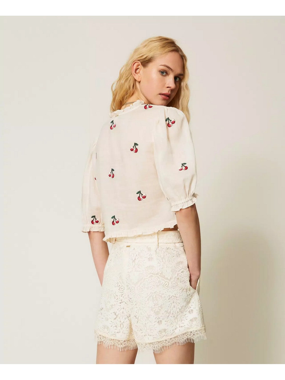 TWINSET Pantaloncino Donna  261TT2312 00059 MADREPERLA