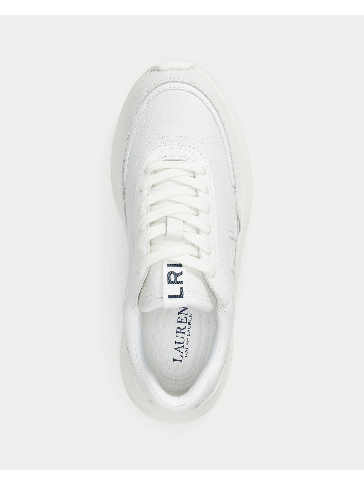 LAUREN RALPH LAUREN Sneaker Donna FRANKY-SNEAKERS-LOW TOP LACE 802969384 001 SNOW WHITE/BIANCO gioboutiqueweb