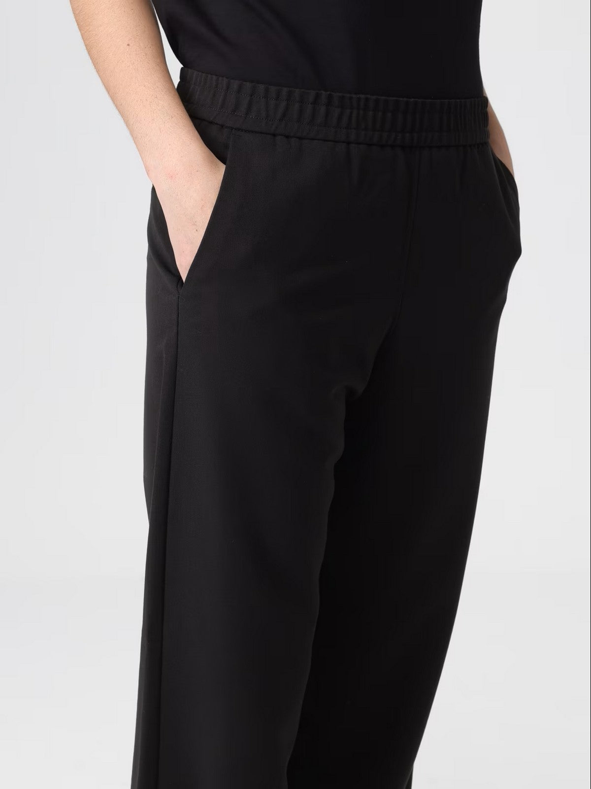 LIU JO WHITE Pantalone Donna  MF5270TS224 22222 Nero