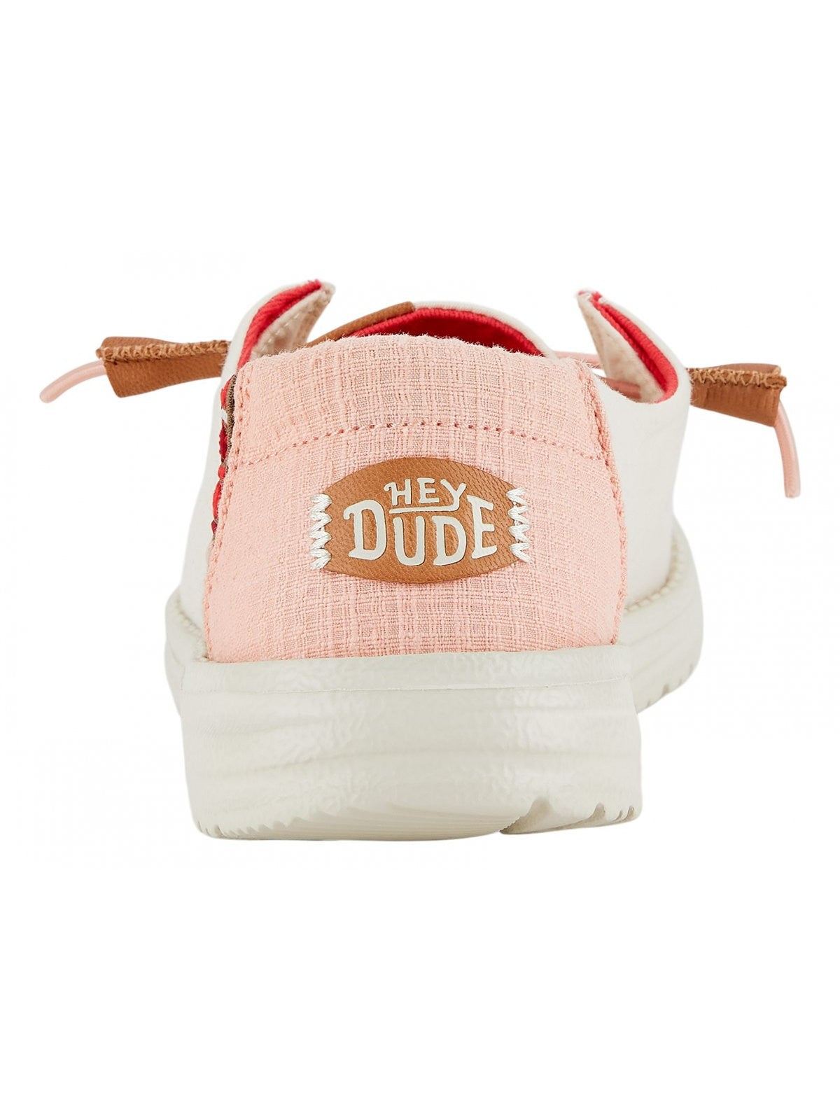 HEY DUDE Mocassino Donna Wendy Chambray Boho HD.40729 106 Bianco