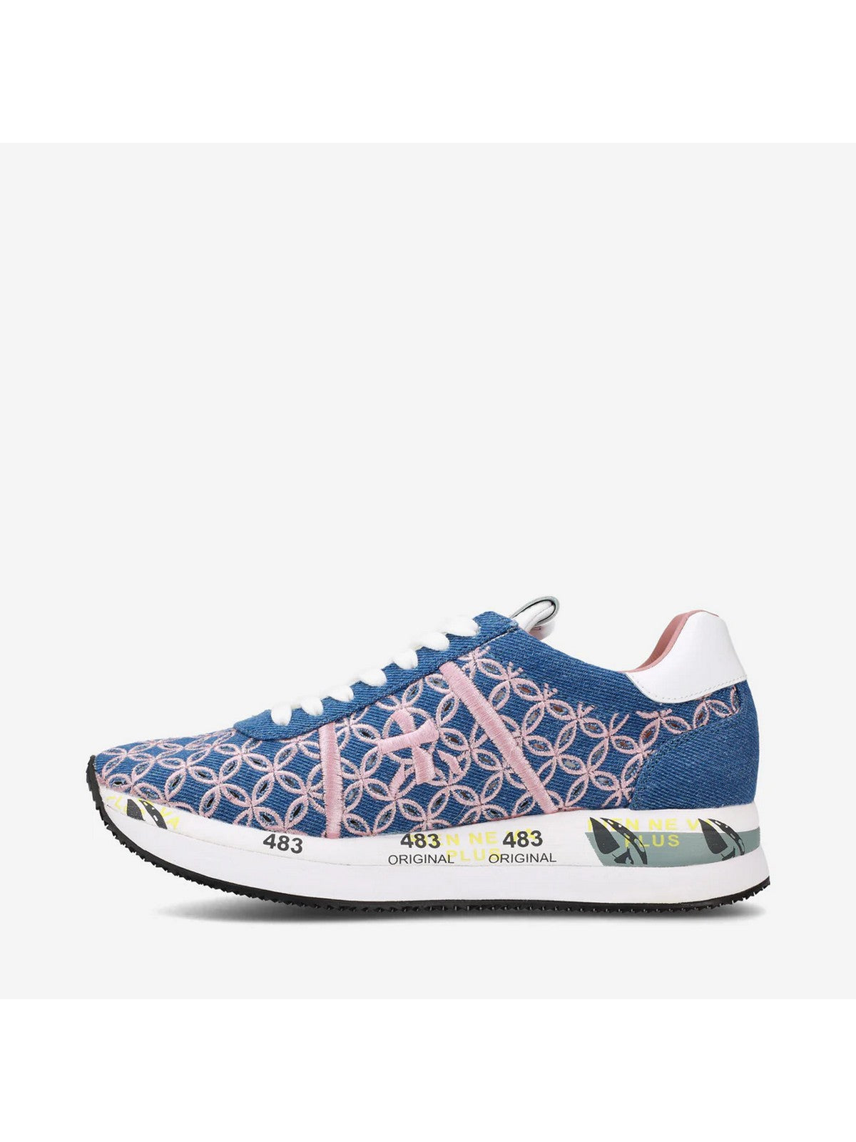 Baskets PREMIATA CONNY VAR 6708 bleues pour femmes