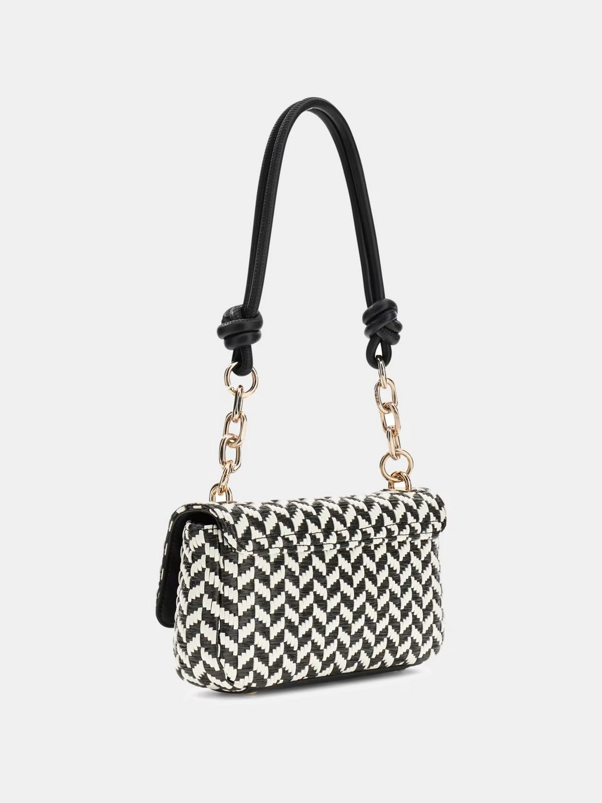GUESS Borsa Donna TESSI FLAP SHOULDER BAG HWWG76 91190 BML BLACK MULTI