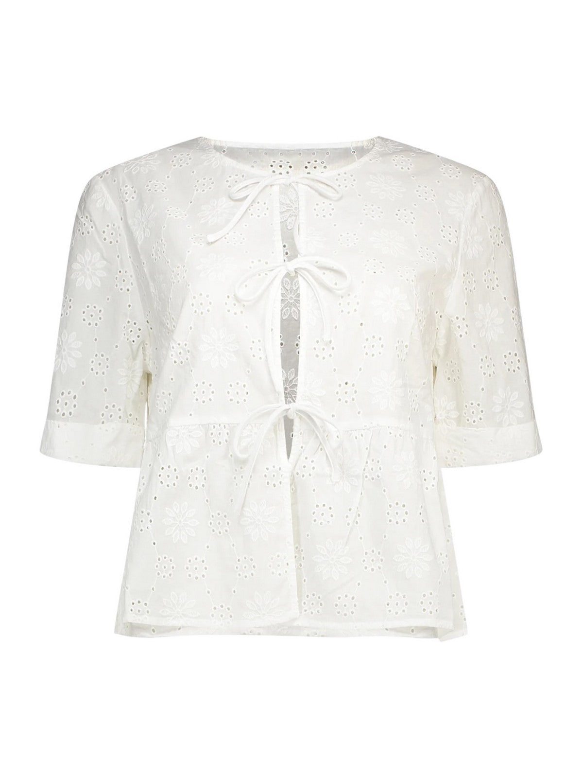 MC2 SAINT BARTH Blusa Donna  ALYSON 01422L SANGALLO FLEUR EMBRY 01