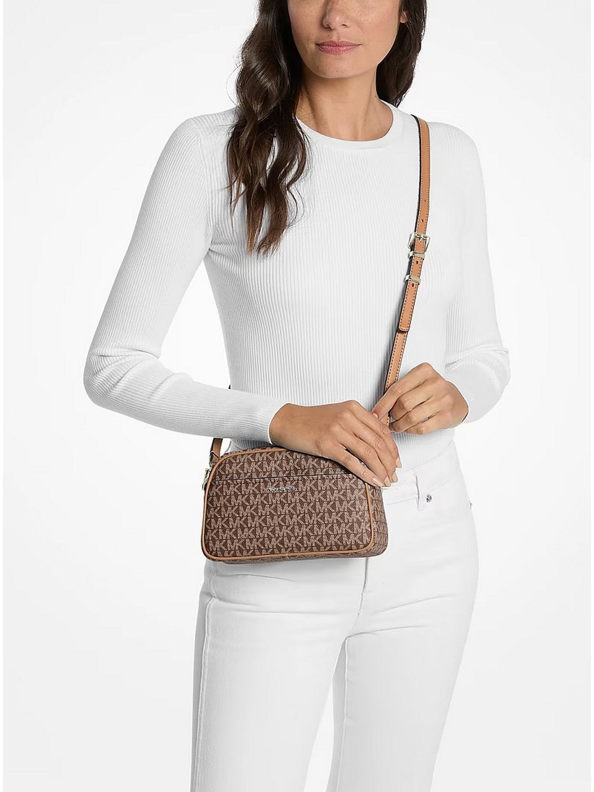MICHAEL KORS Borsa Donna Jet set 32F5GJ6C5B 252 BRN/ACORN
