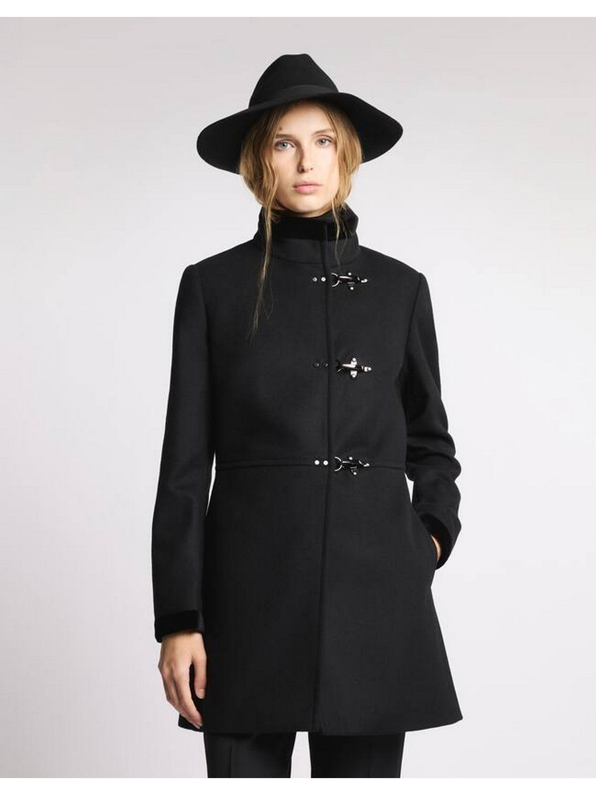 FAY Cappotto Donna Virginia Coat NAW50514000SGLB999 Nero