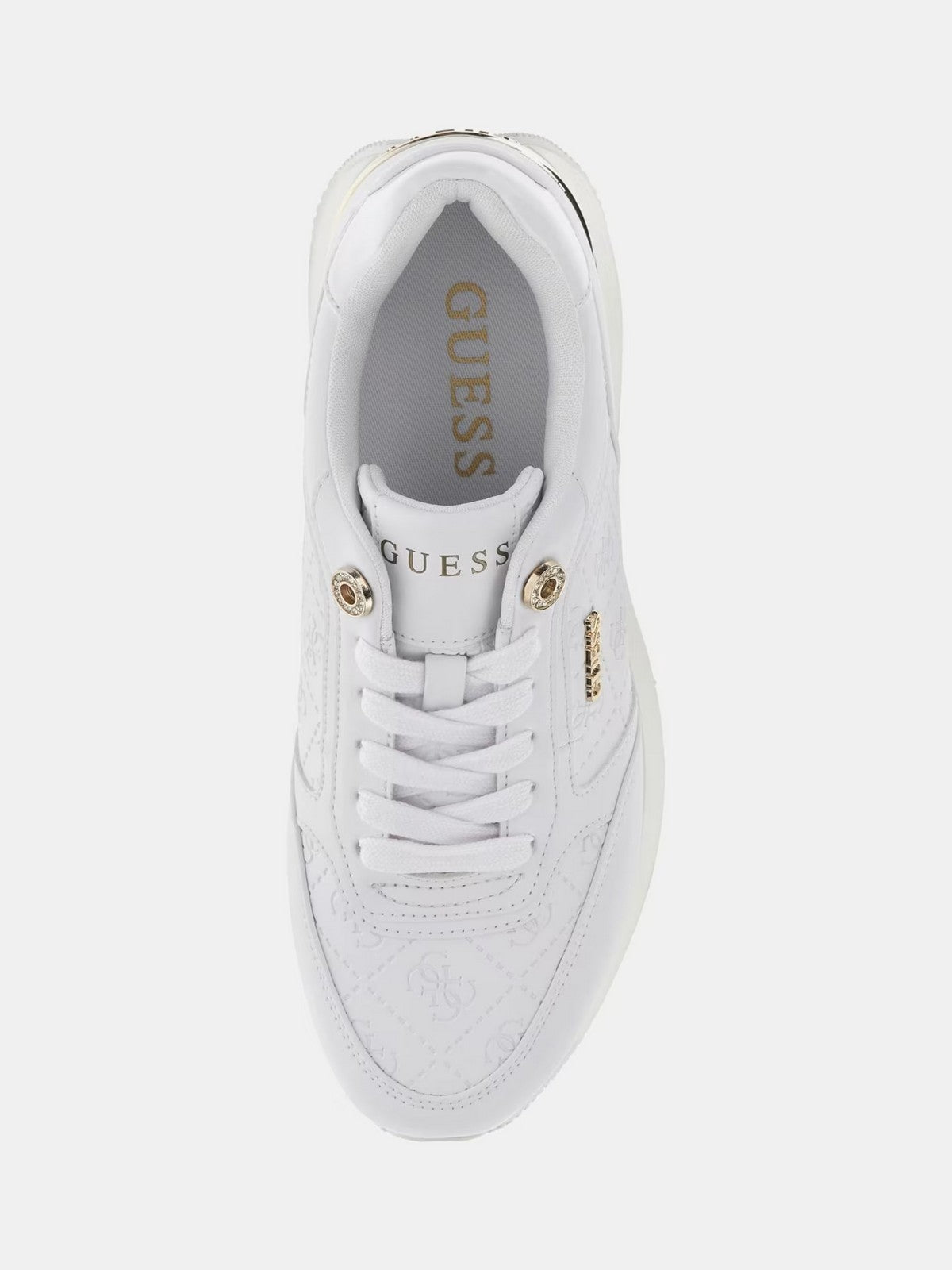 GUESS Sneaker Donna CAMRIO10 FLPC10 FAL12 WHITE WHITE