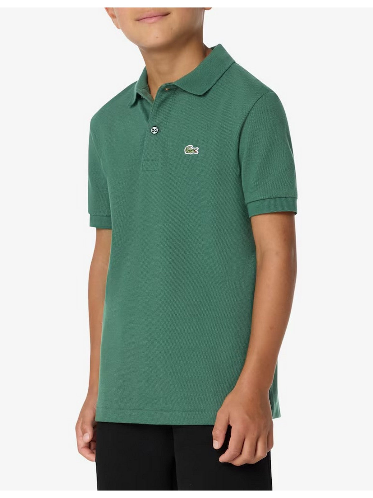 LACOSTE KIDS Polo Unisex bambino LCB NON-ORGANIC PETIT PIQUE PO 847354 F9W Verde