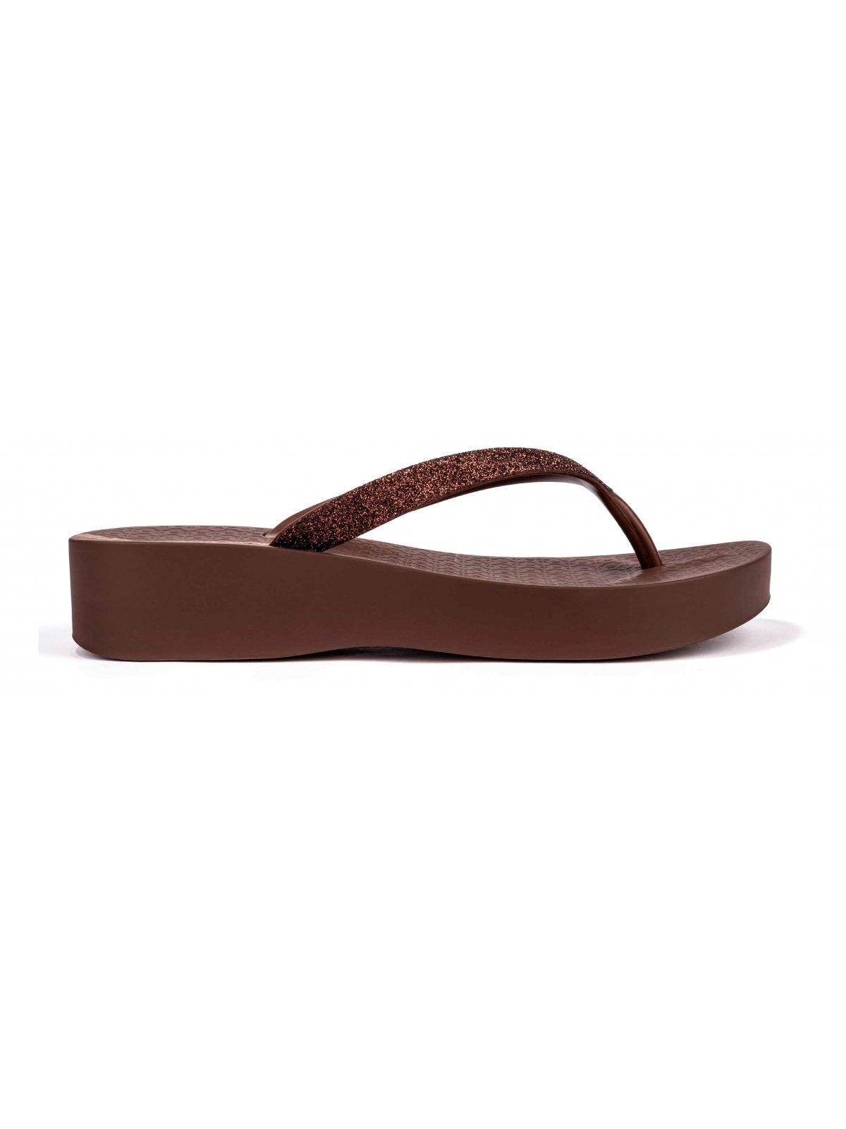 Ipanema Wedge Woman Ipanema Mesh Chic Plat Fem IP.83386 AR593 Brown