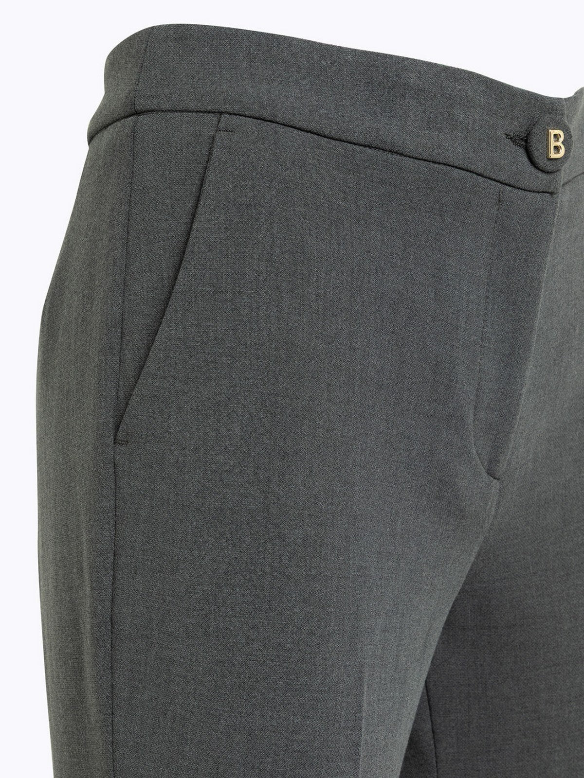 BLUGIRL Pantalone Donna  RF5023T3190 02073 Antr.scuro melange