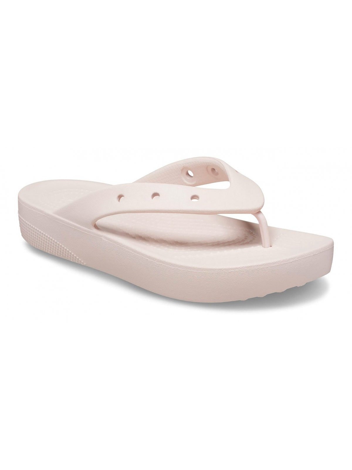 CROCS Tongs à plateforme classique pour femmes W 207714 6UR Rose