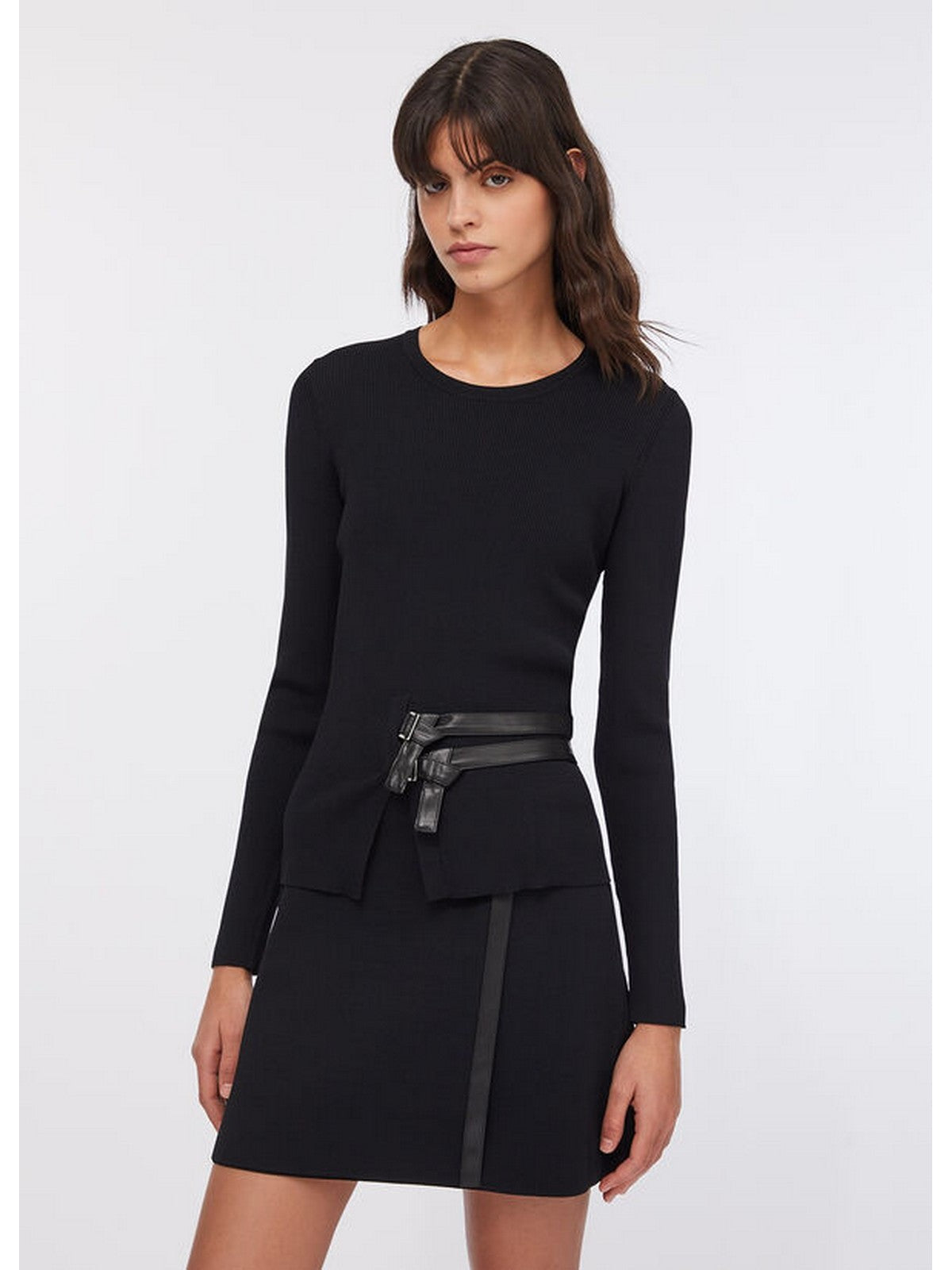 LIU JO WHITE Maglione Donna  MF5042MS55N 22222 Nero