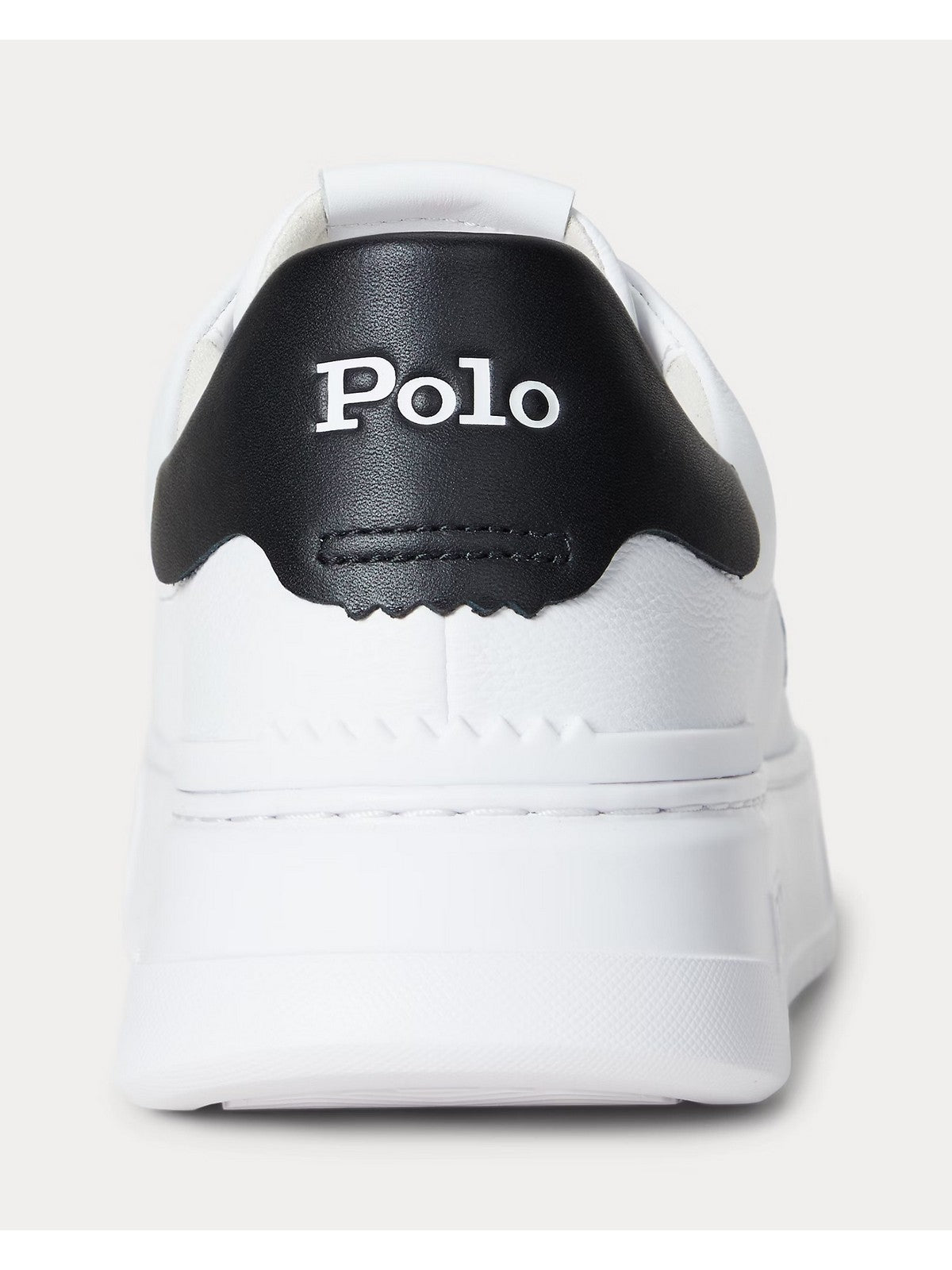 POLO RALPH LAUREN Sneaker Uomo RLITE COURT-SNEAKERS-LOW TOP LACE 809974097 002 WHITE/BLACK