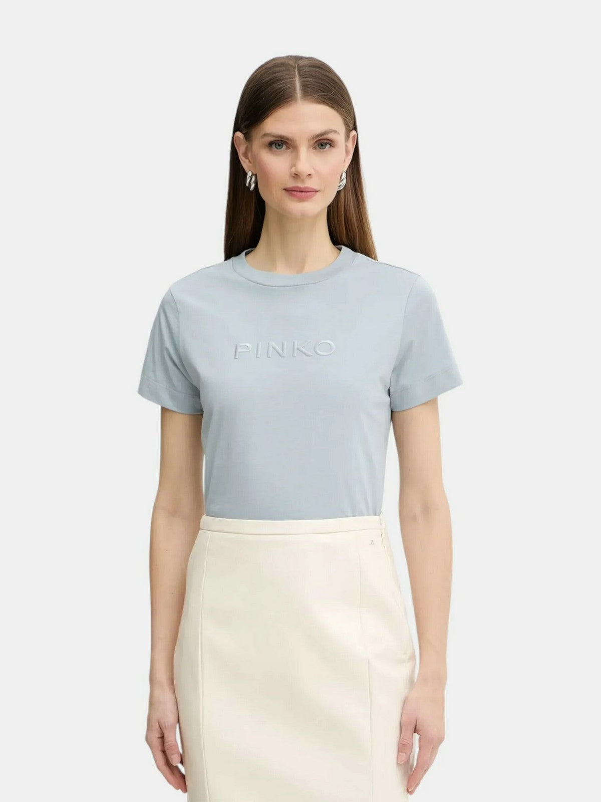 PINKO T-shirt Donna START T-SHIRT 101752-A339 E87 AZZURRO ARONA