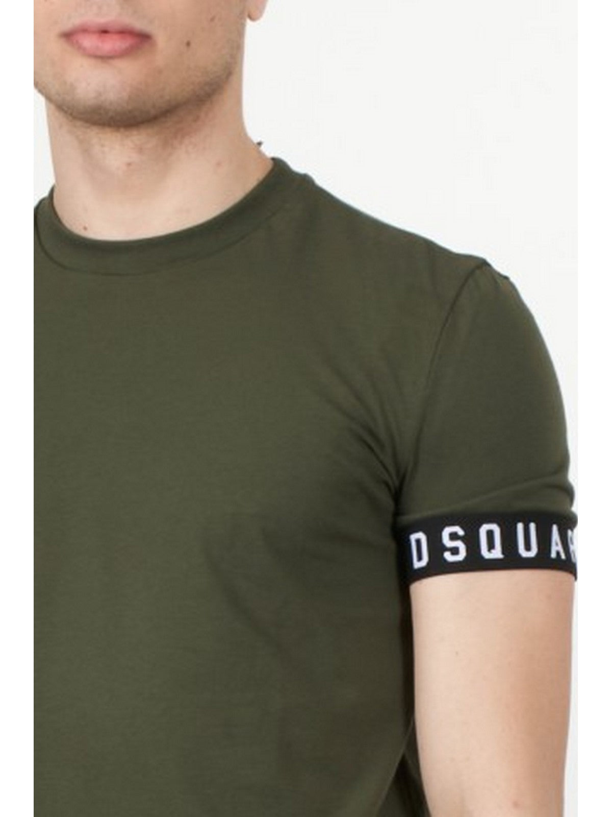 Camisetas DSquared2 y poste para hombres D9M3S540 306 Verde