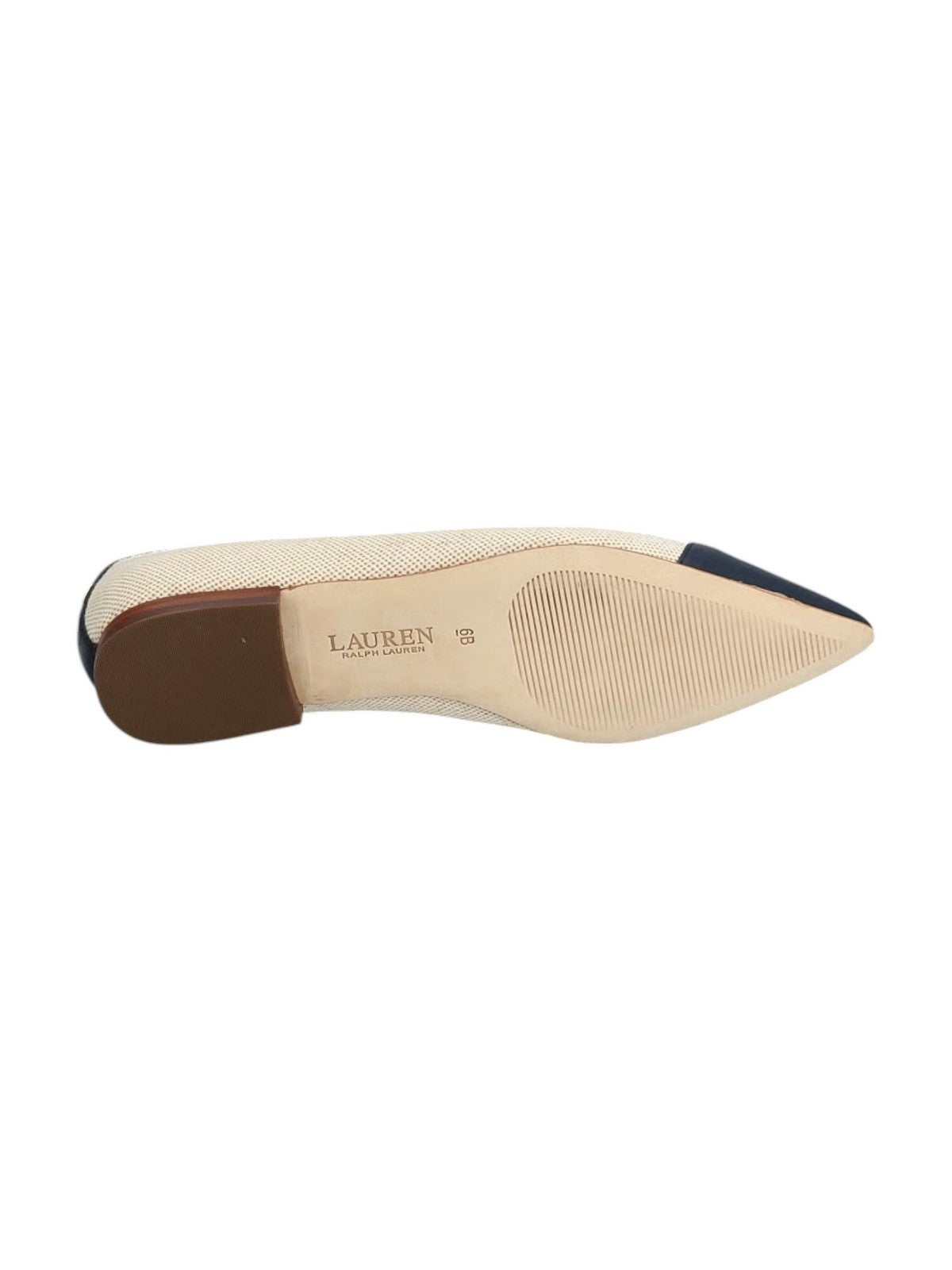 LAUREN RALPH LAUREN Ballerina Donna  802P10530 002 NTRL/BUFF/REFINED NAVY