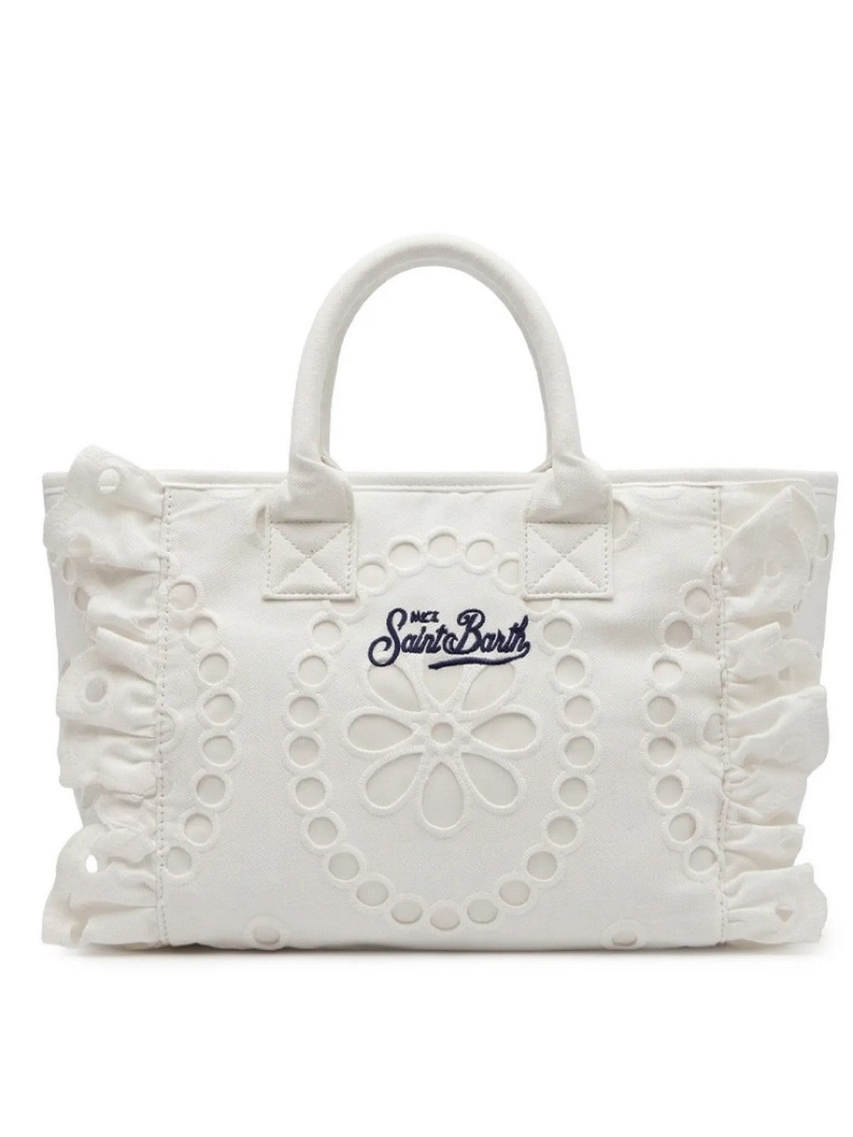 MC2 SAINT BARTH Borsa Donna  COLETTE VOLANT N 00389L Bianco