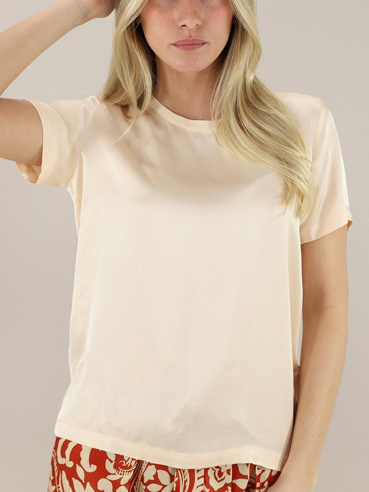 LIU JO BLACK Blusa Donna  CA5354T2571 X0659 Beige gioboutiqueweb