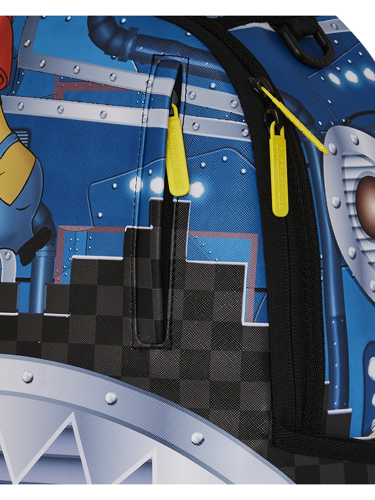 SPRAYGROUND Zaino Uomo MINION AND SPRAYGROUND SIGN BACKPACK 910B7791NSZ BLU gioboutiqueweb