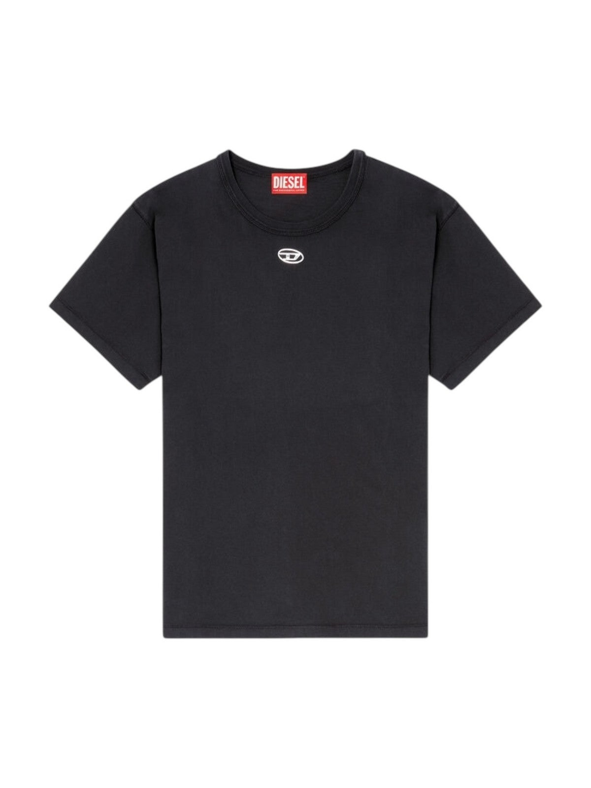 DIESEL T-shirt Donna T-NORMY-OD-S1 MAGLIETTA A20399 0JMBB 900 001 - BLACK
