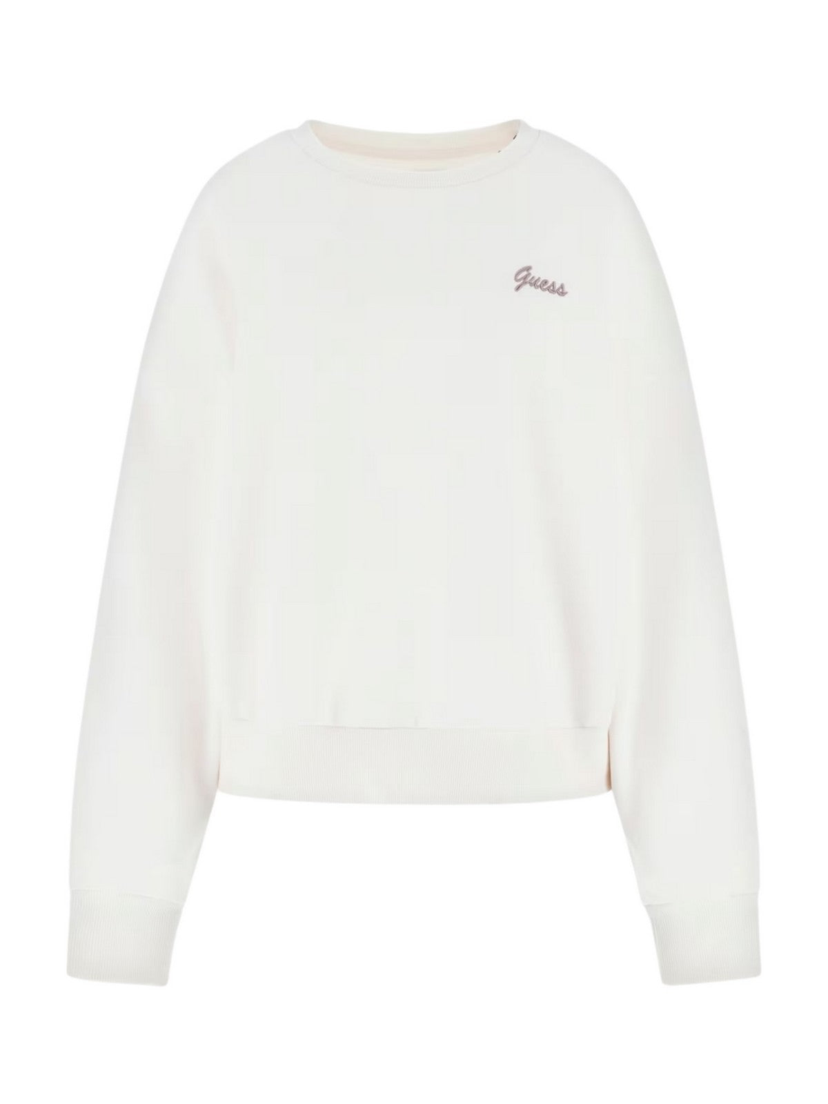 GUESS SPORT Felpa Donna  V5BQ03 KCX22 D001 WHITE MOON - D001