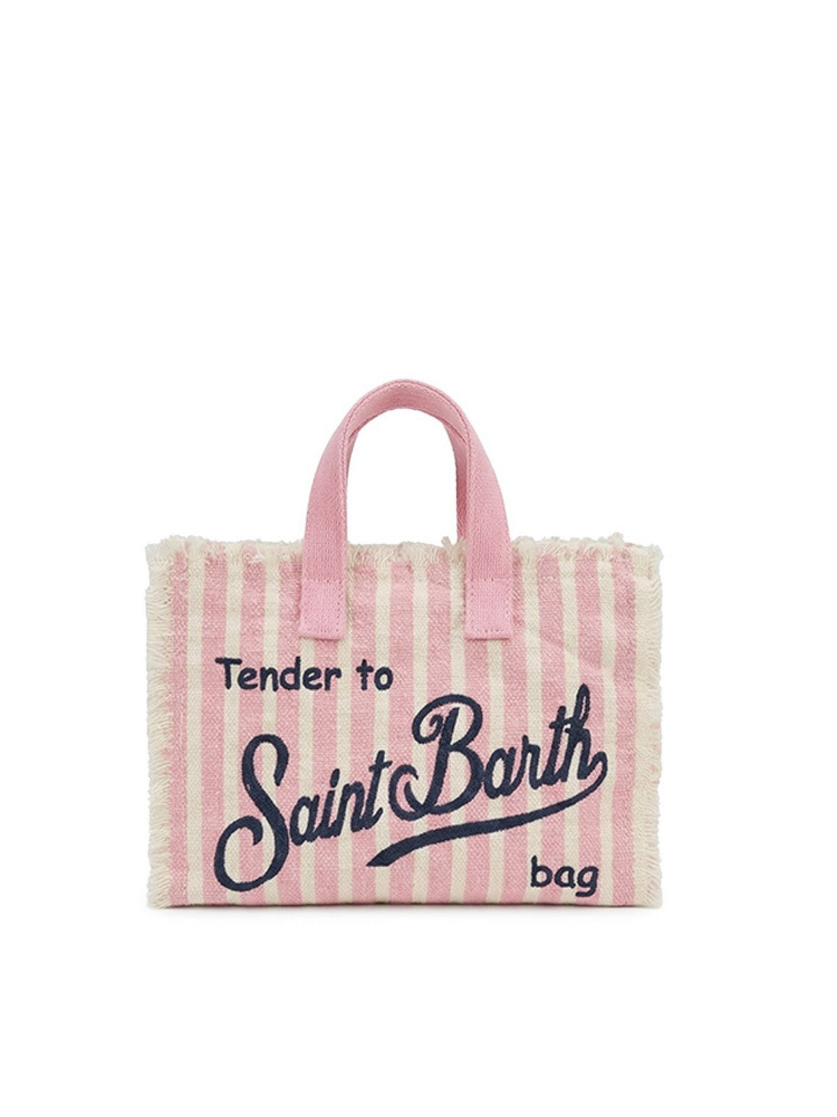 MC2 SAINT BARTH Pochette Donna  PHONE BAG LINEN 00397L LINEN STRIPES V 21