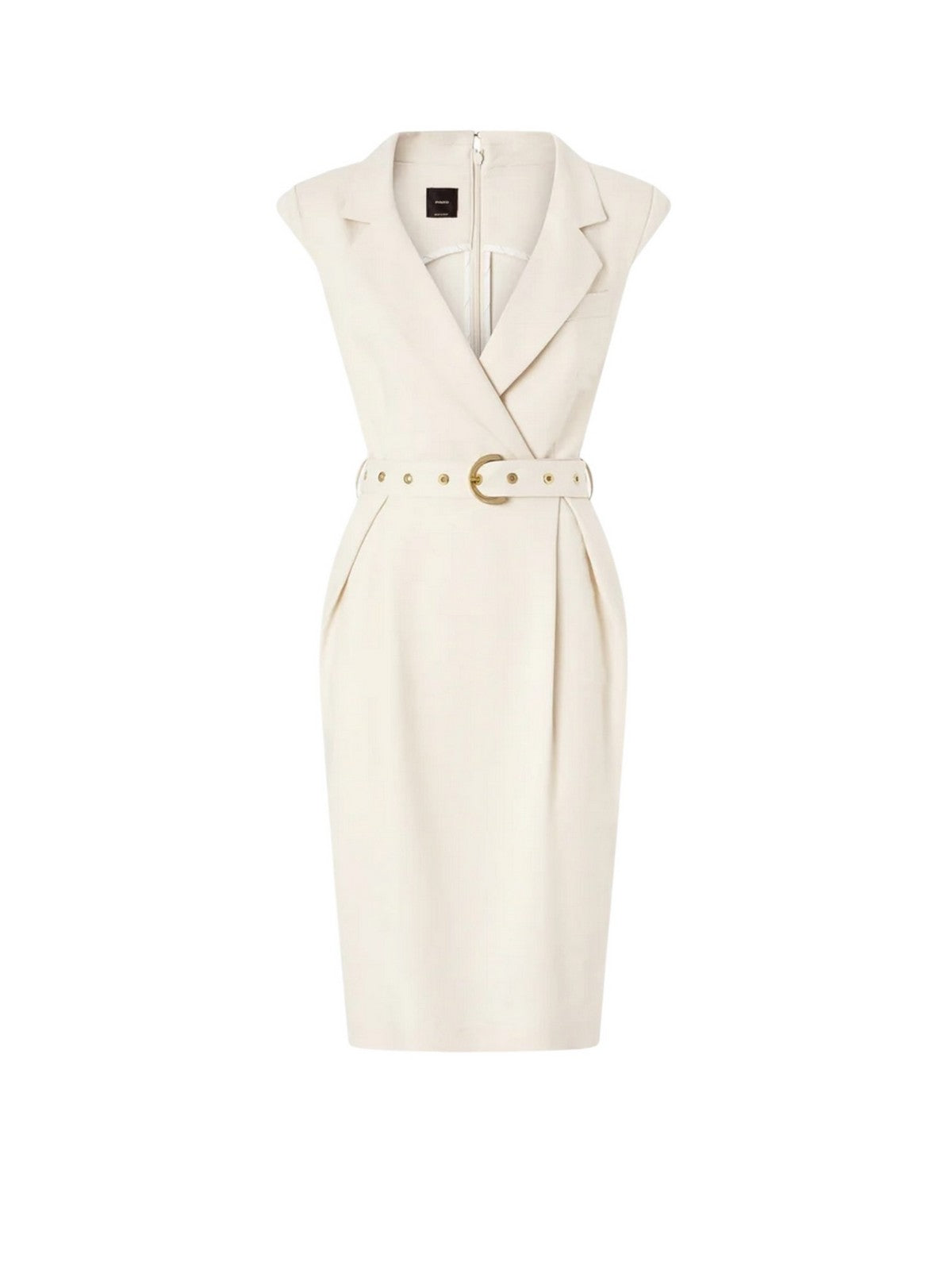 PINKO Abito Donna AMADINE ABITO FRISOTTINO 106565-A2W6 C00 BIANCO CIGNO