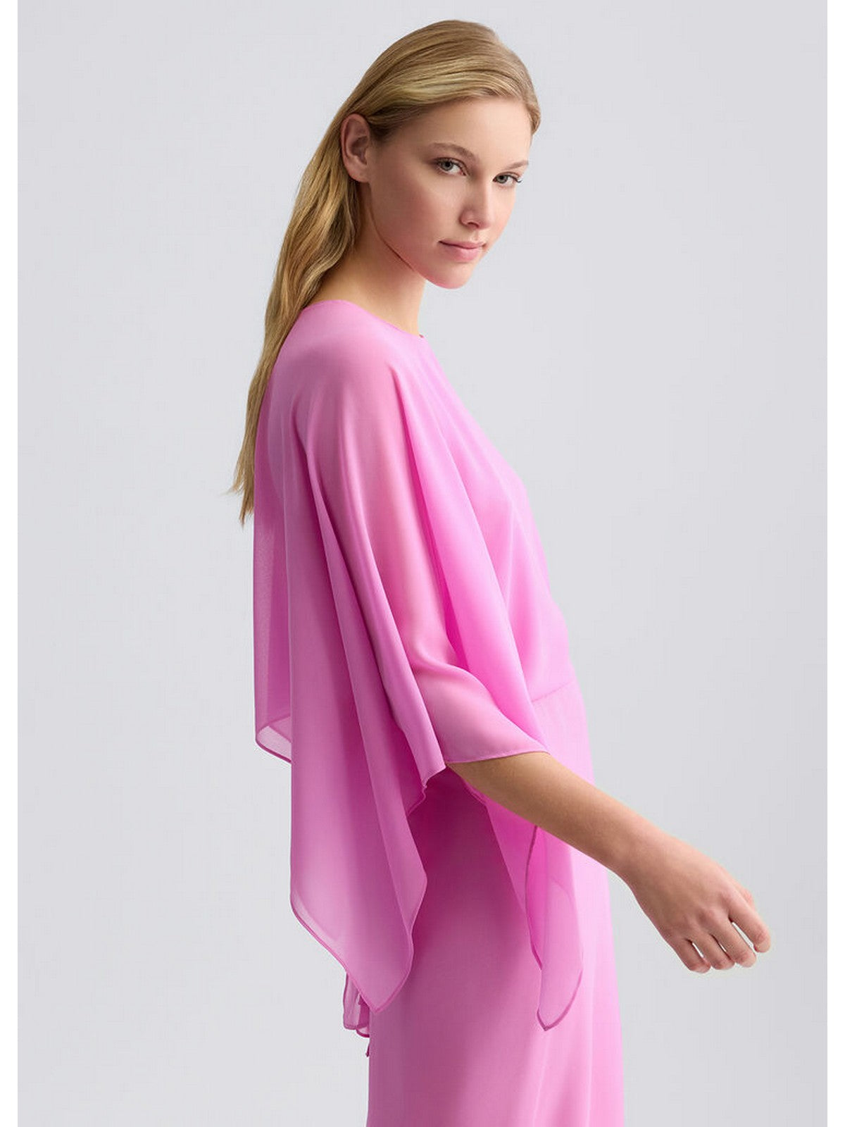 Liu Jo schwarzer Frau Kleid Ca5355ts869 x0686 Pink Cake